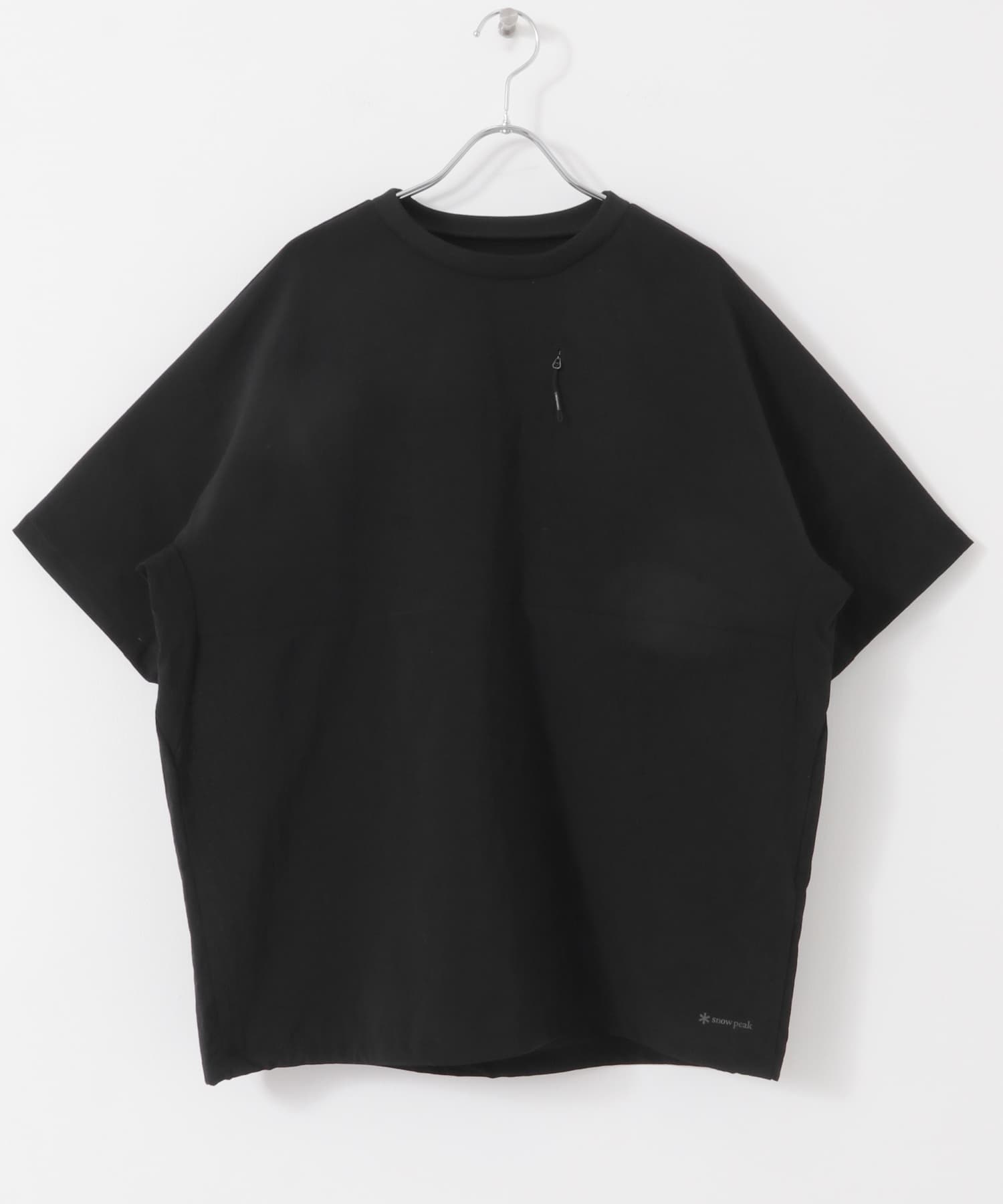 Snow Peak Apparel　Breathable Quick Dry T-shirts BLACK M
