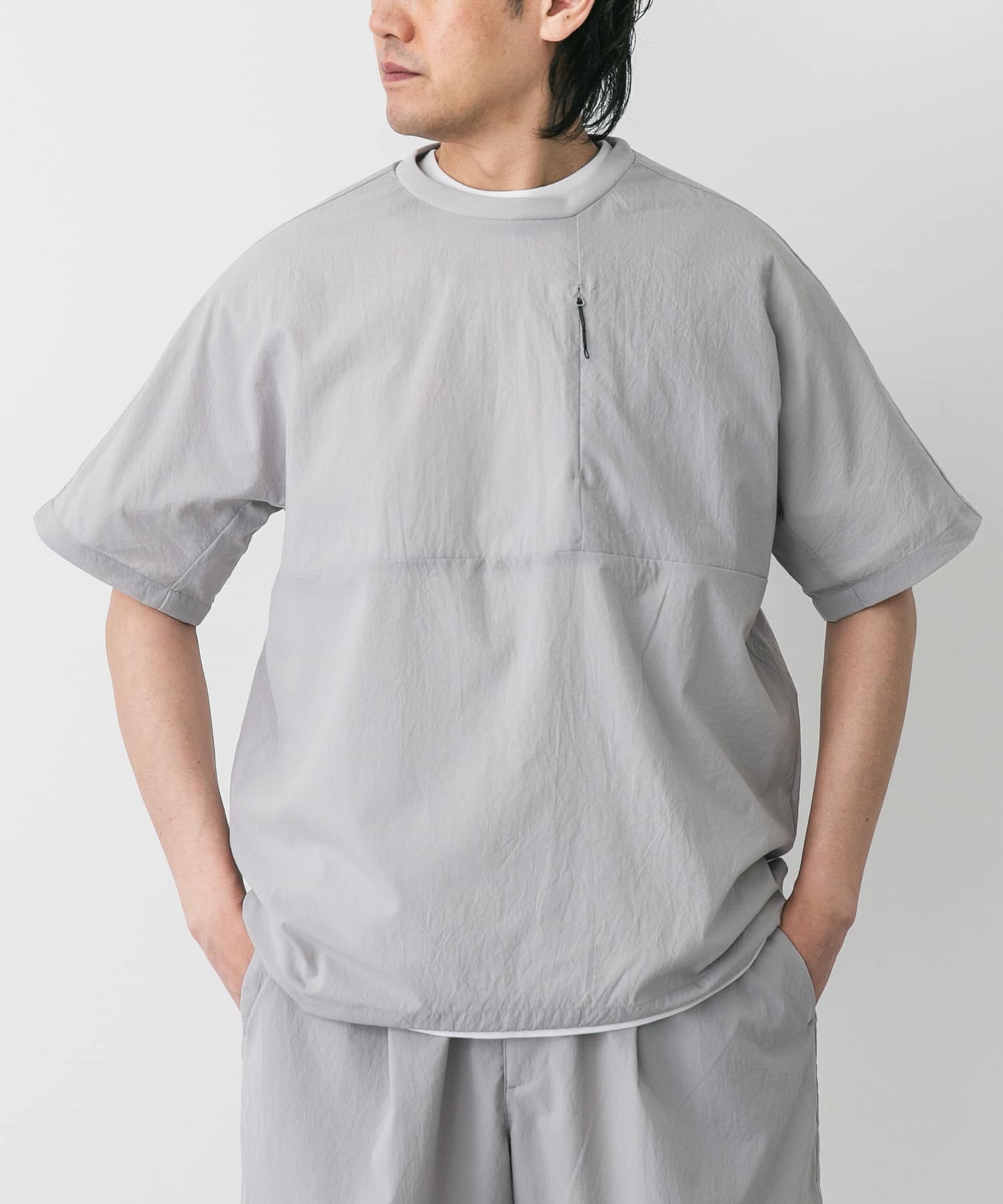 Snow Peak Apparel Breathable Quick Dry T-shirts(M BLUE): トップス