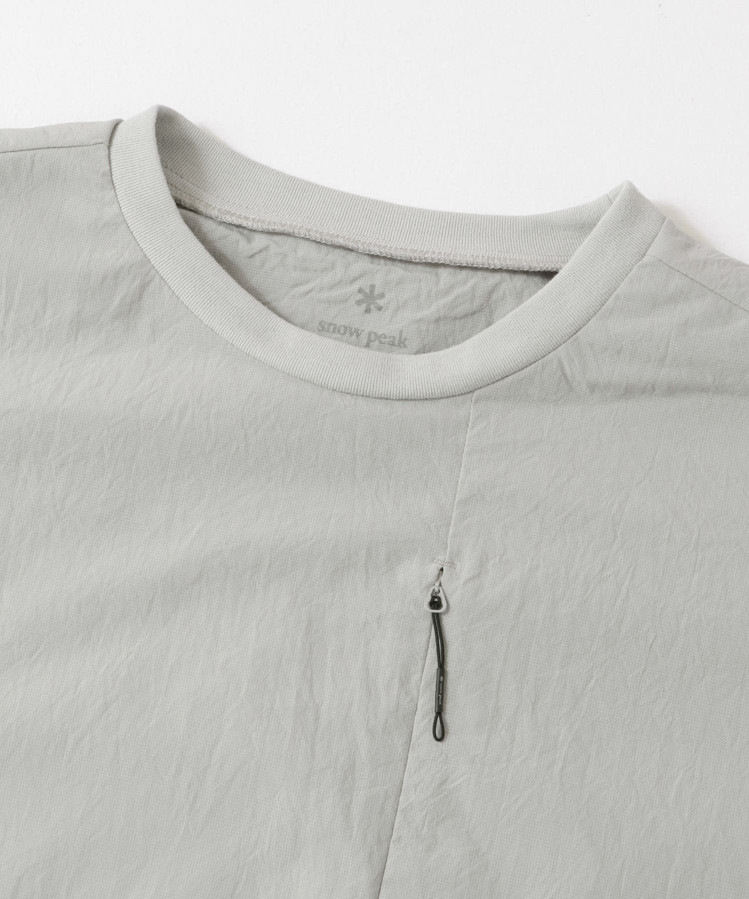 Snow Peak Apparel　Breathable Quick Dry T-shirts GREY M