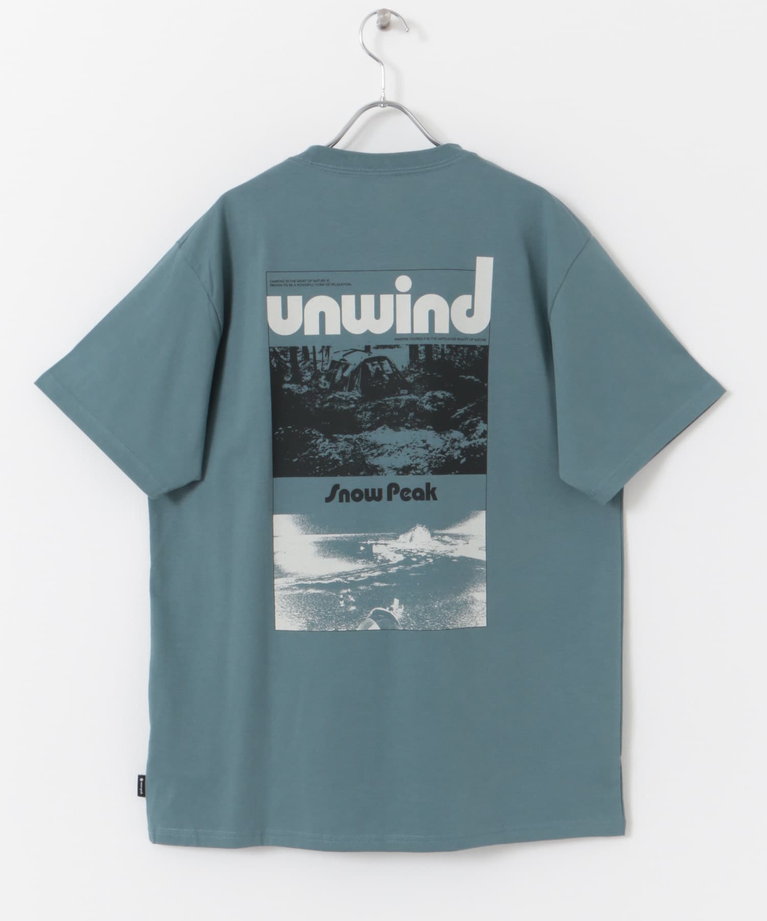 Snow Peak Apparel　Unwind T-Shirts BLUE M