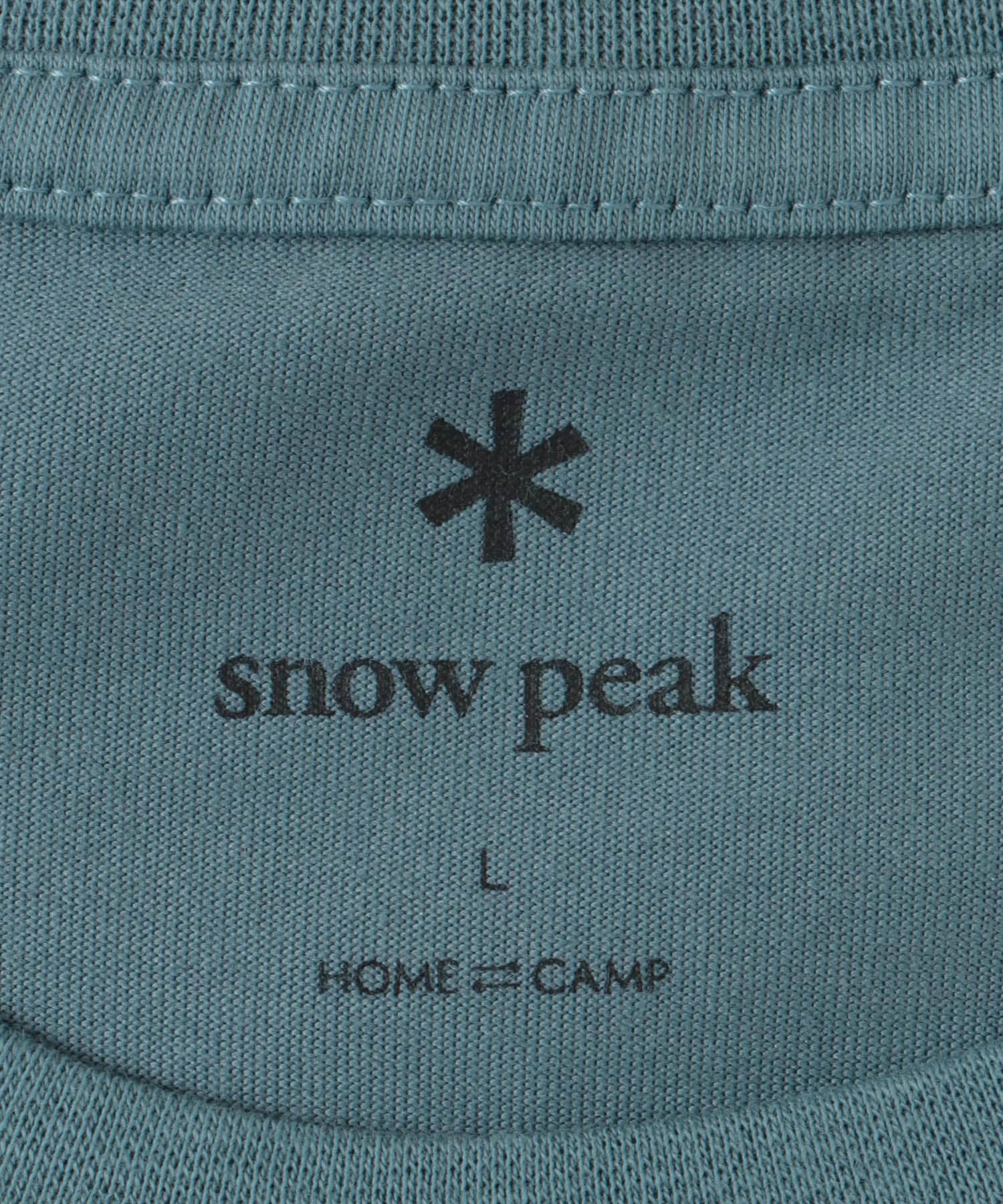 Snow Peak Apparel　Unwind T-Shirts BLUE M