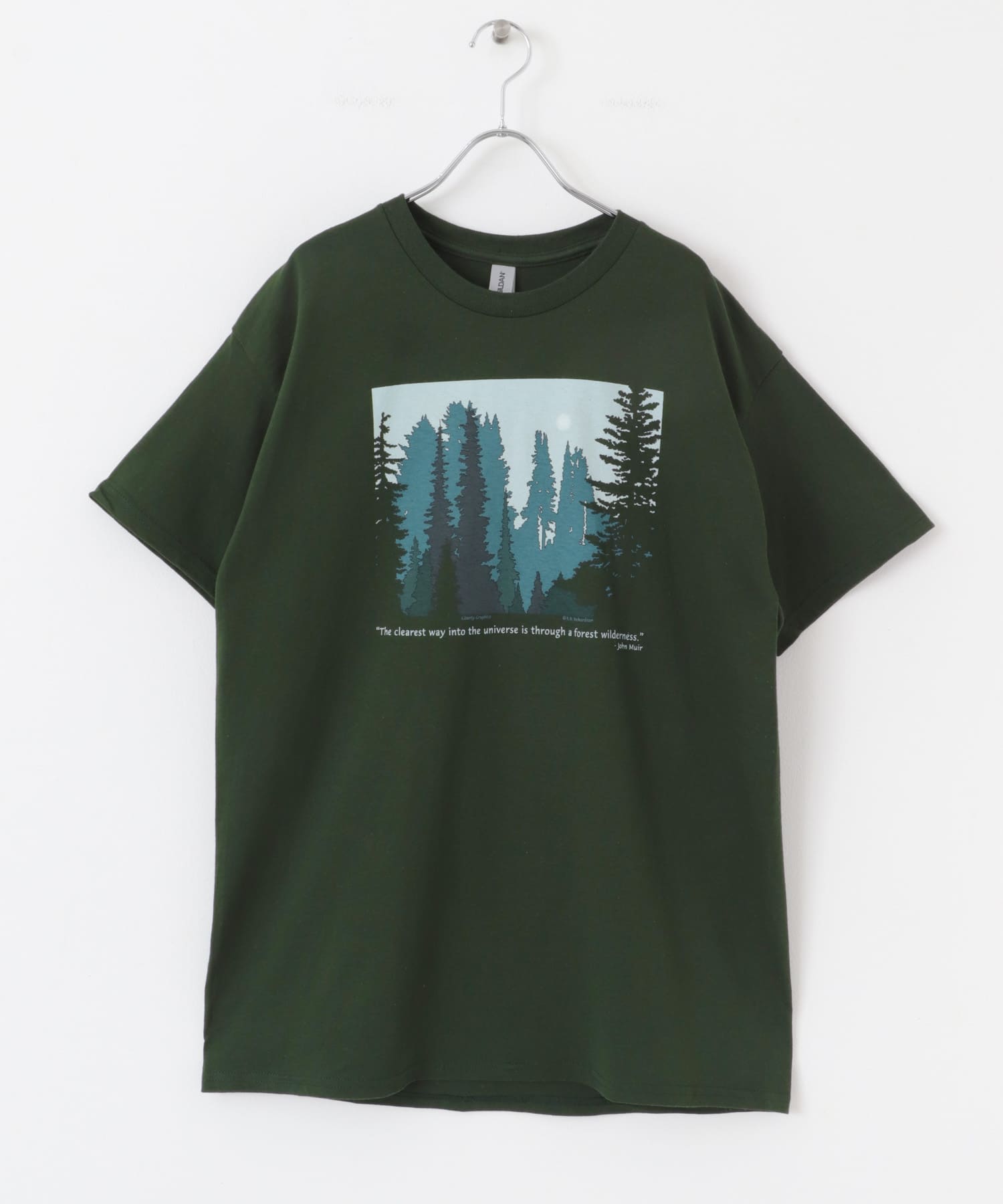LIBERTY GRAPHICS　Forest Wilderness F.GREEN L