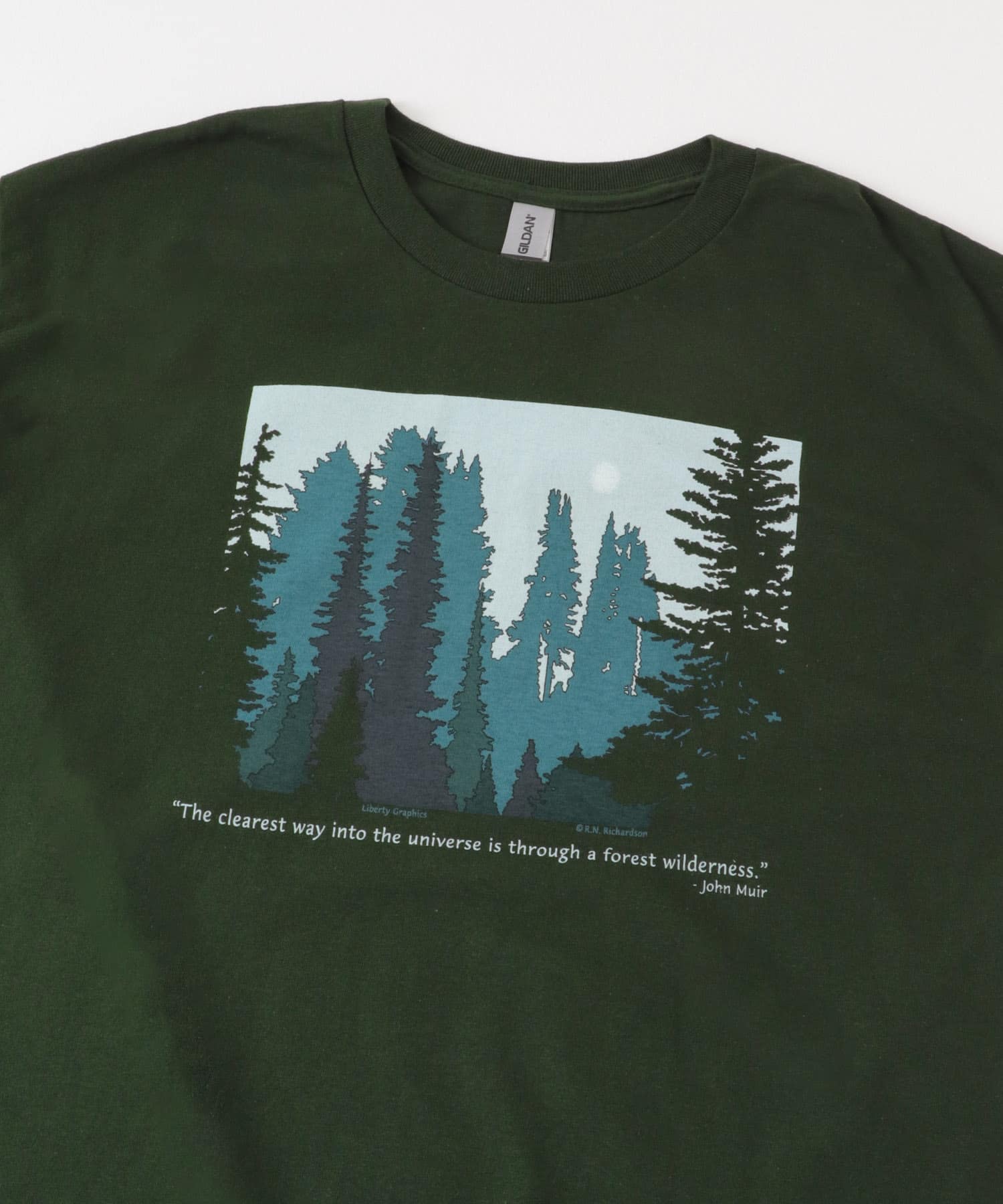 LIBERTY GRAPHICS　Forest Wilderness F.GREEN L