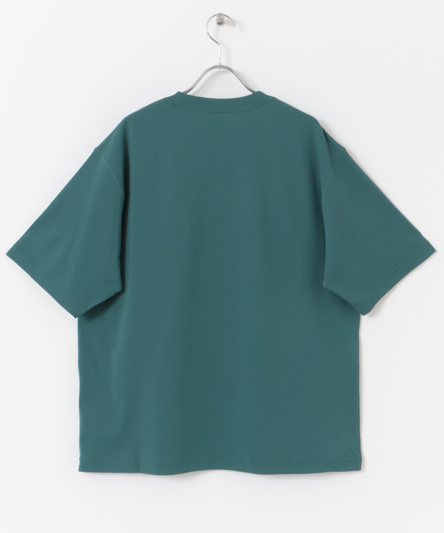 L.L.Bean　Abbot Short Sleeve Crew Green M