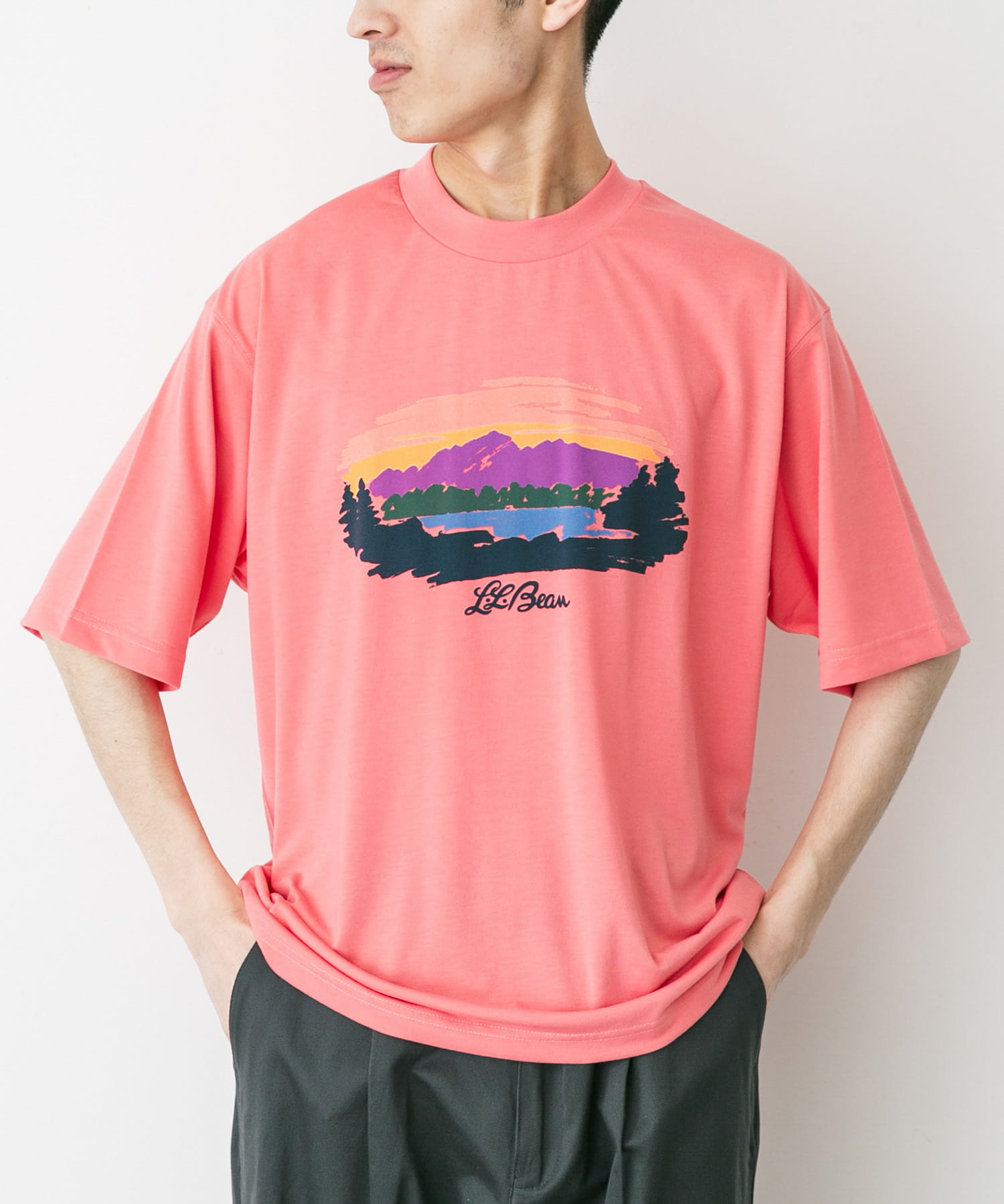 L.L.Bean　Canton Mt Lake Graphic T-shirts