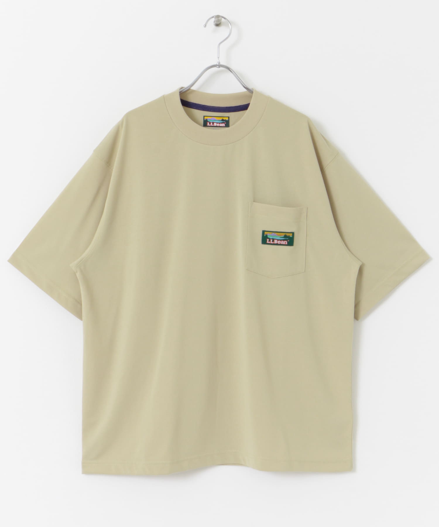 L.L.Bean　Canton Katahdin Pocket T-shirts Sand M