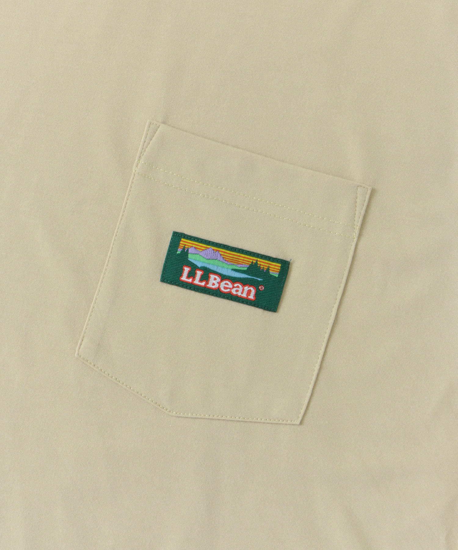 L.L.Bean　Canton Katahdin Pocket T-shirts Sand M