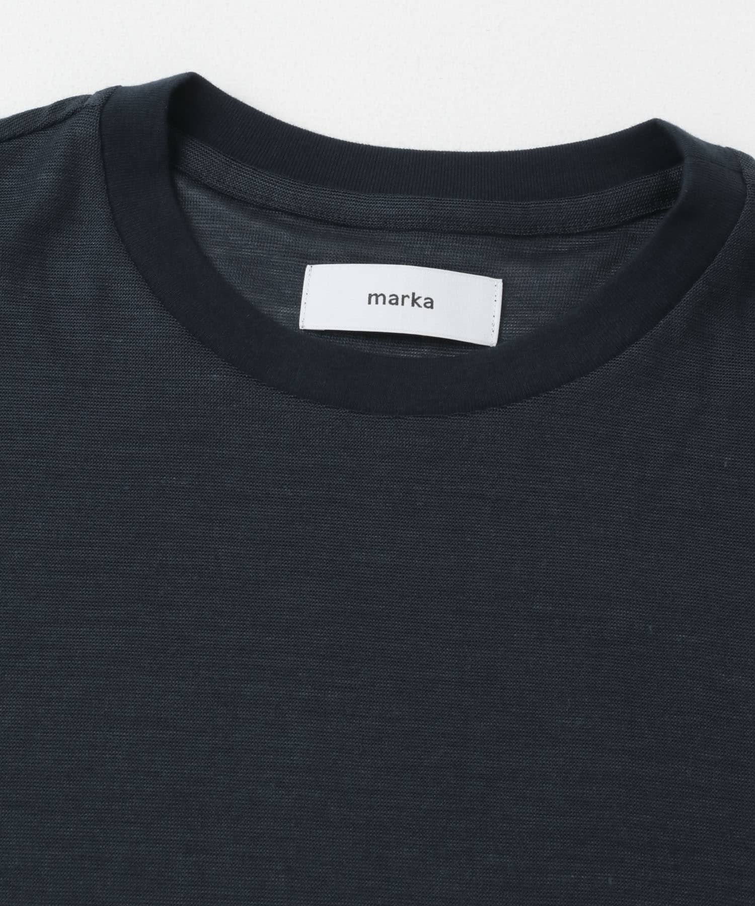 marka　CREW NECK T-SHIRTS NAVY 2