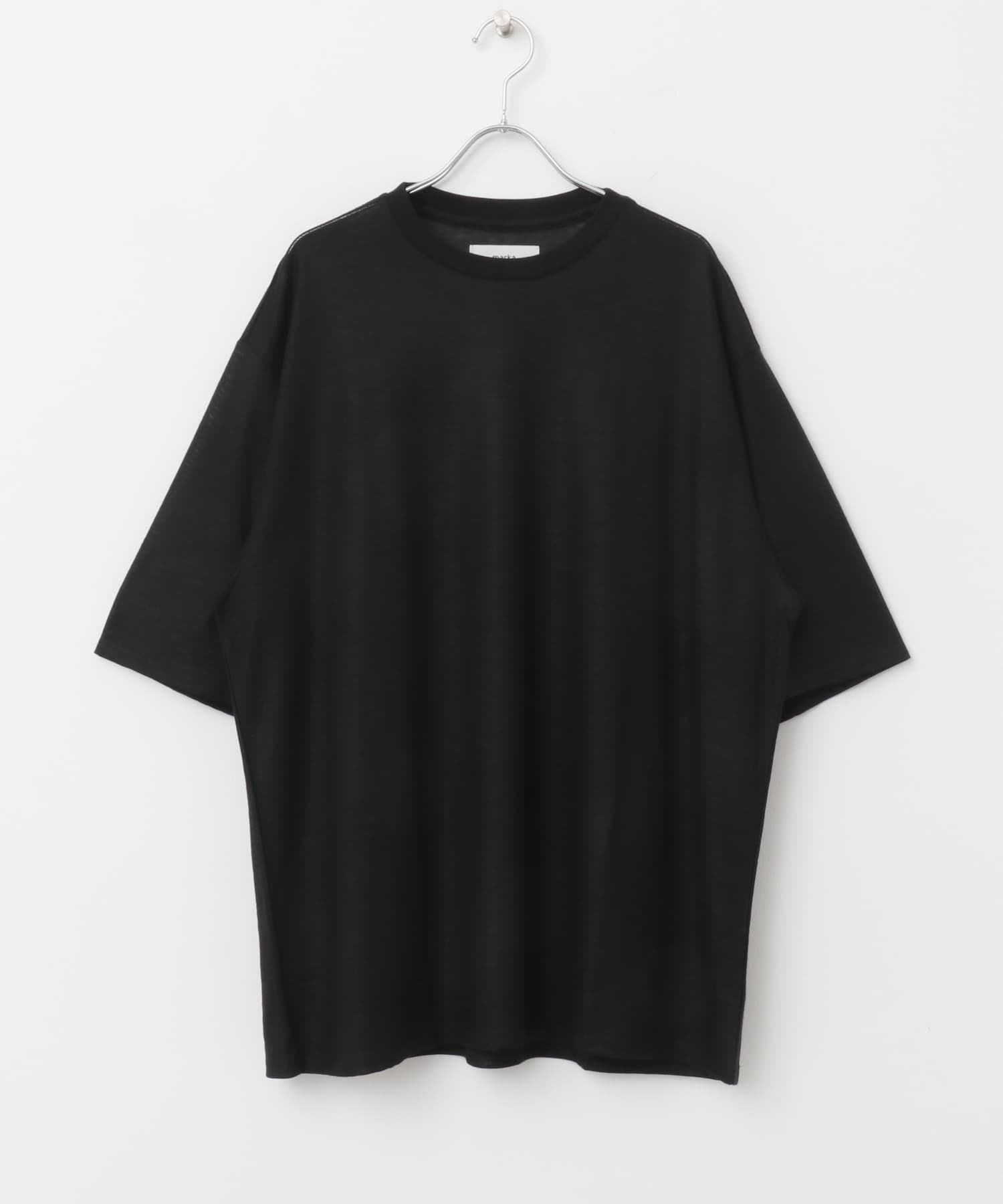 marka　CREW NECK T-SHIRTS BLACK 2