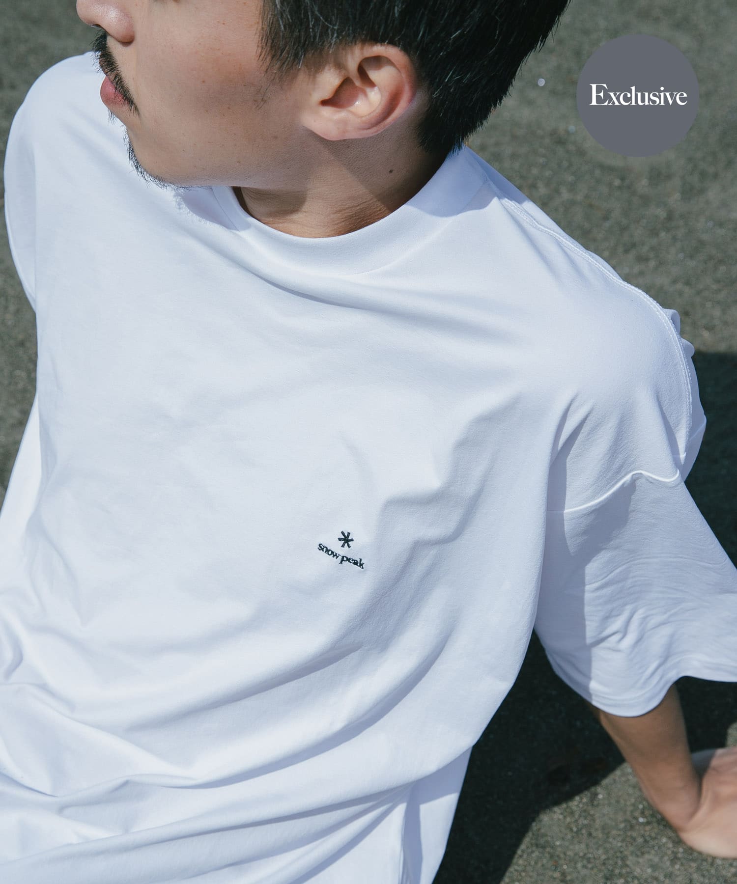 『別注』Snow Peak×DOORS　WaterActive Drawstring Tee