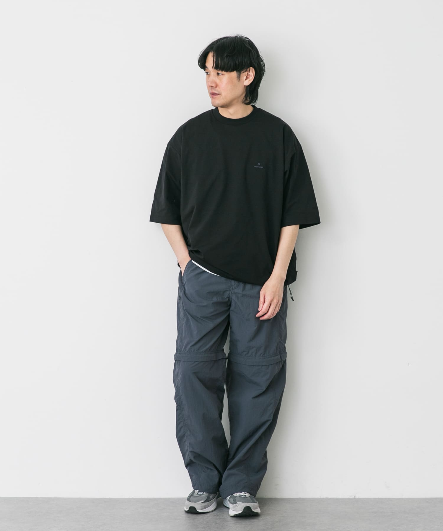 別注』Snow Peak×DOORS WaterActive Drawstring Tee(M WHITE