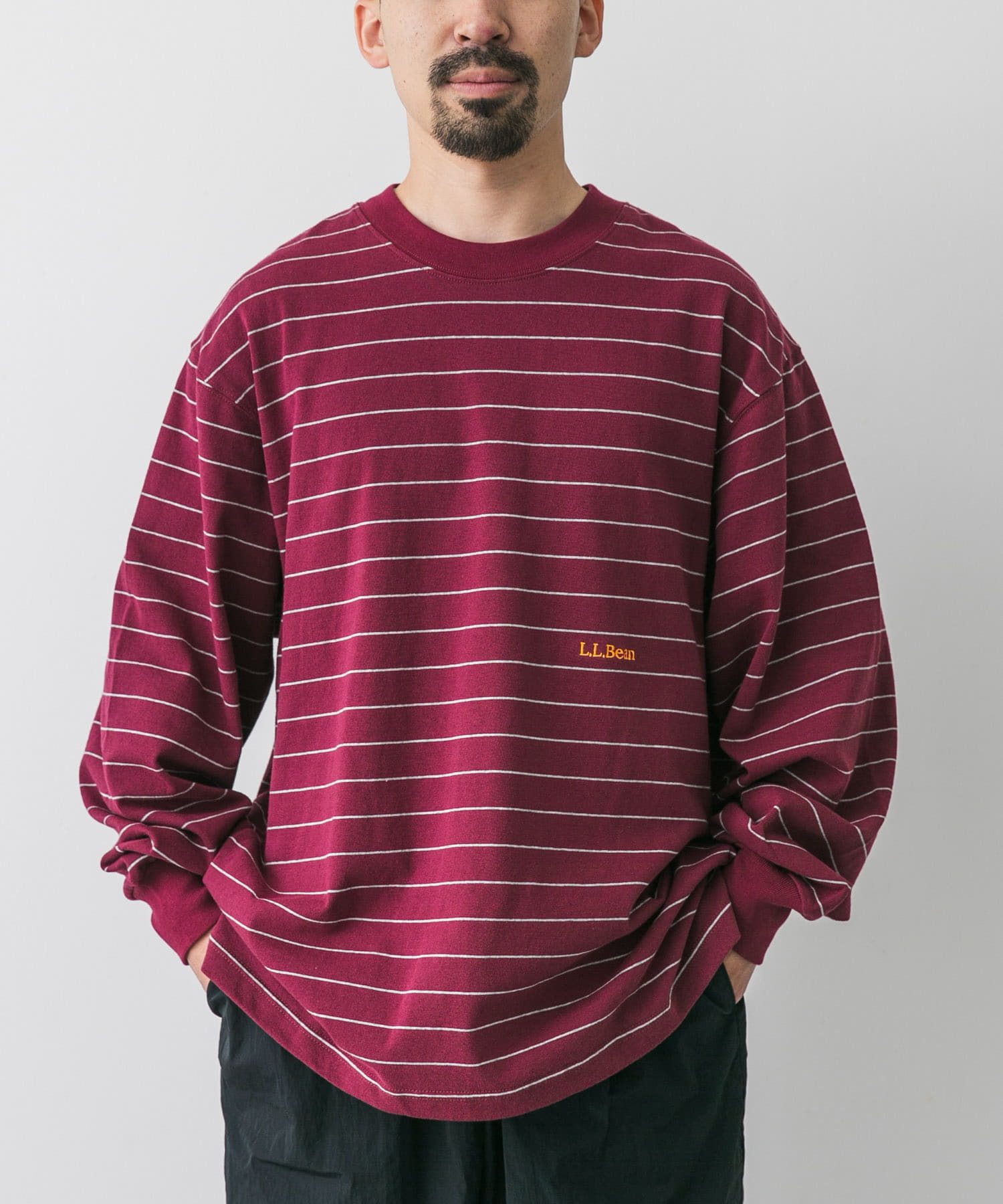 L.L.Bean JAPAN EDITION　UnionLong-SleeveStripeTee
