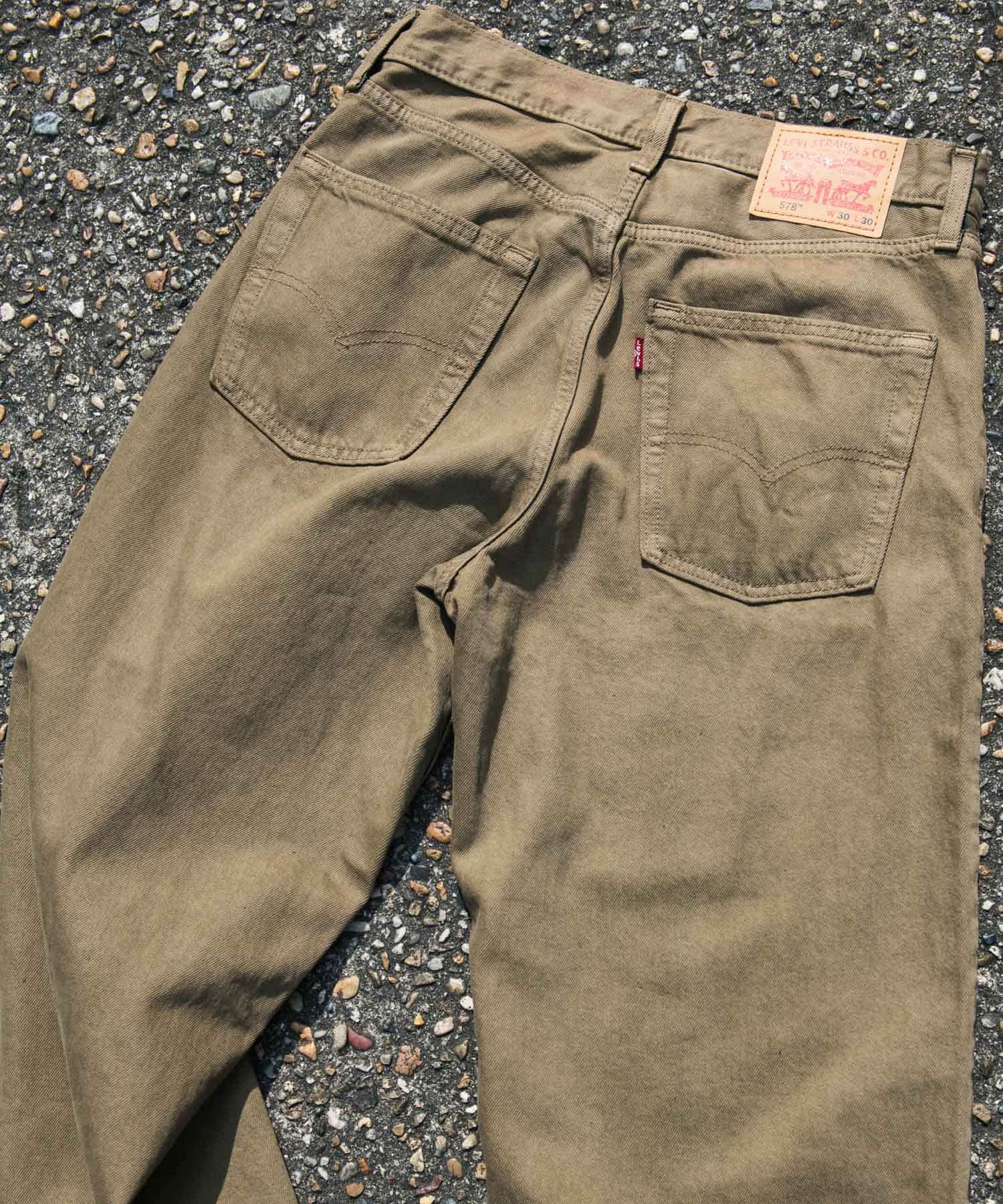 Levi’s　Exclusive 578 BAGGY ブラウン 28