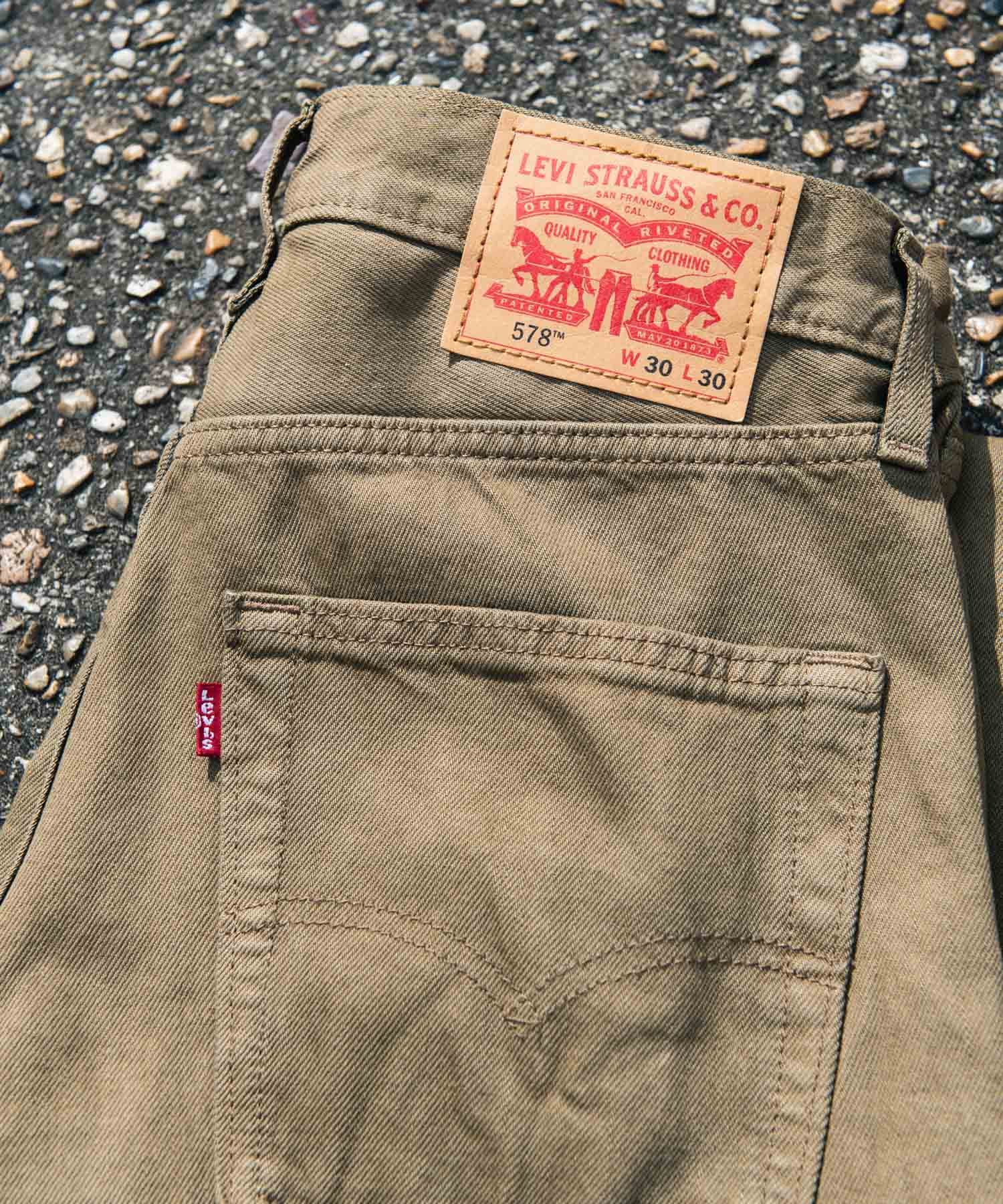 Levi’s　Exclusive 578 BAGGY ブラウン 28