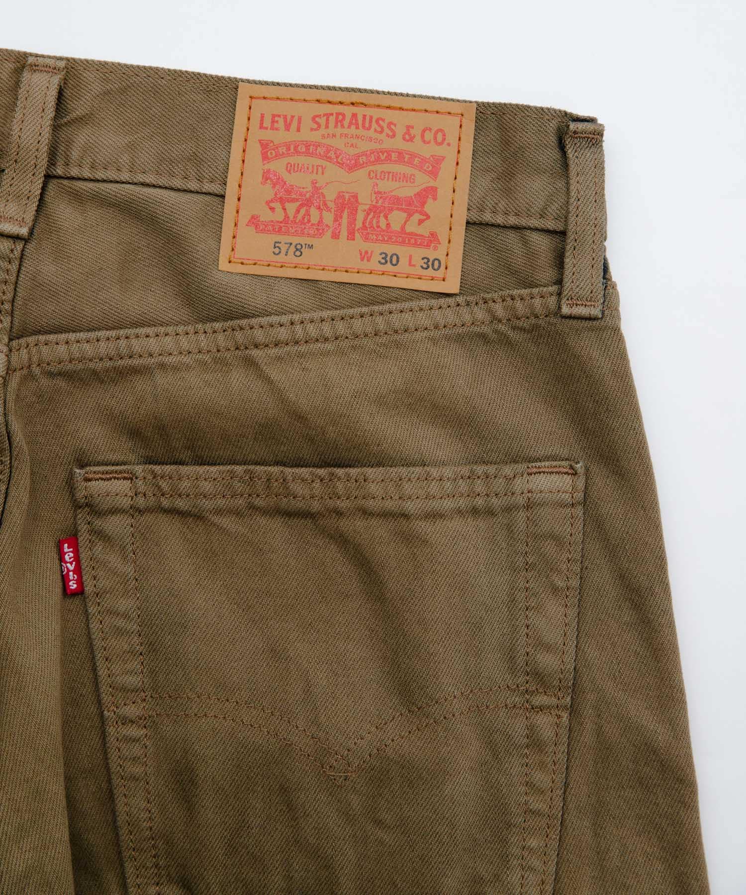 Levi’s　Exclusive 578 BAGGY ブラウン 32