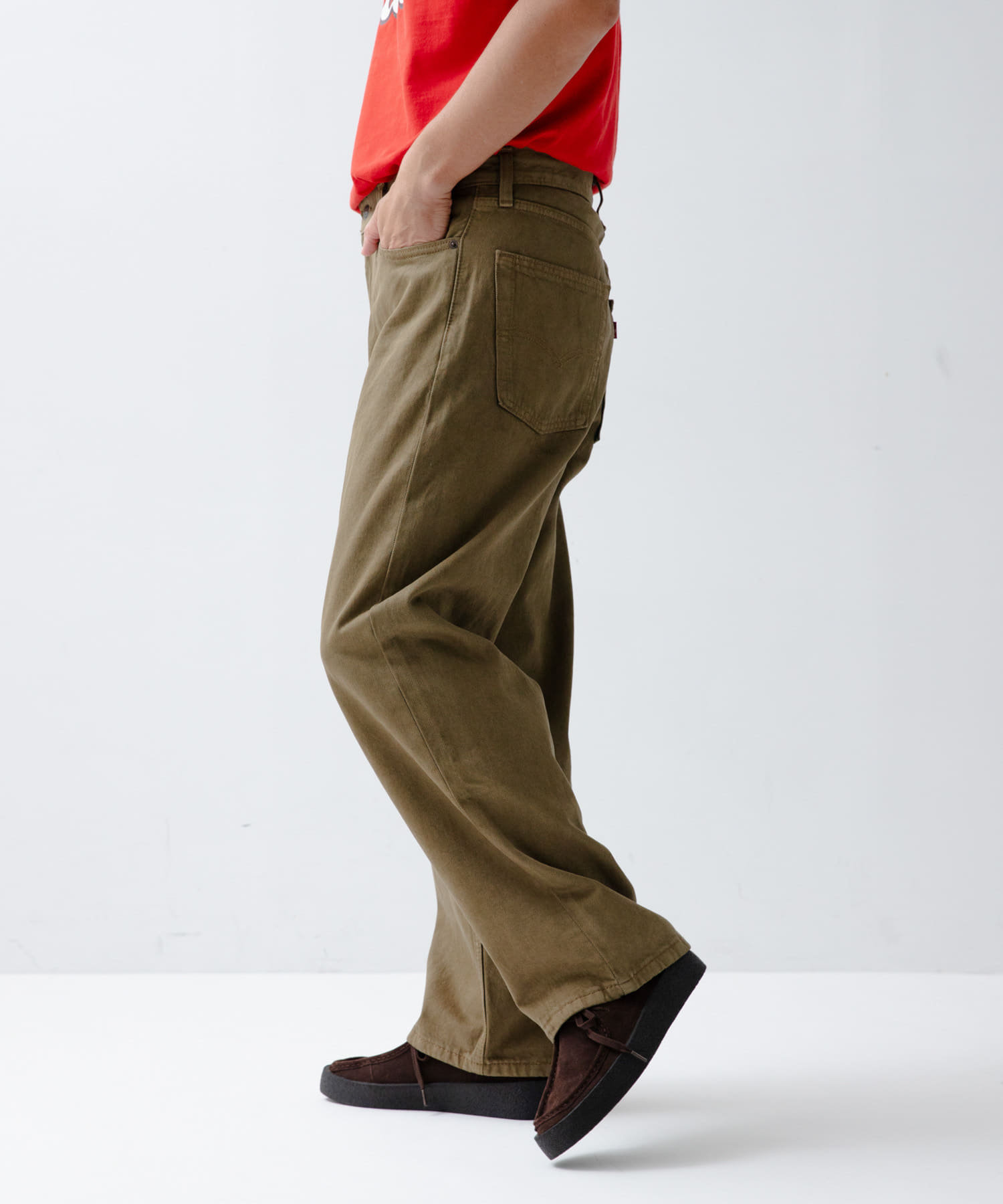 身長：176cm サイズ：30