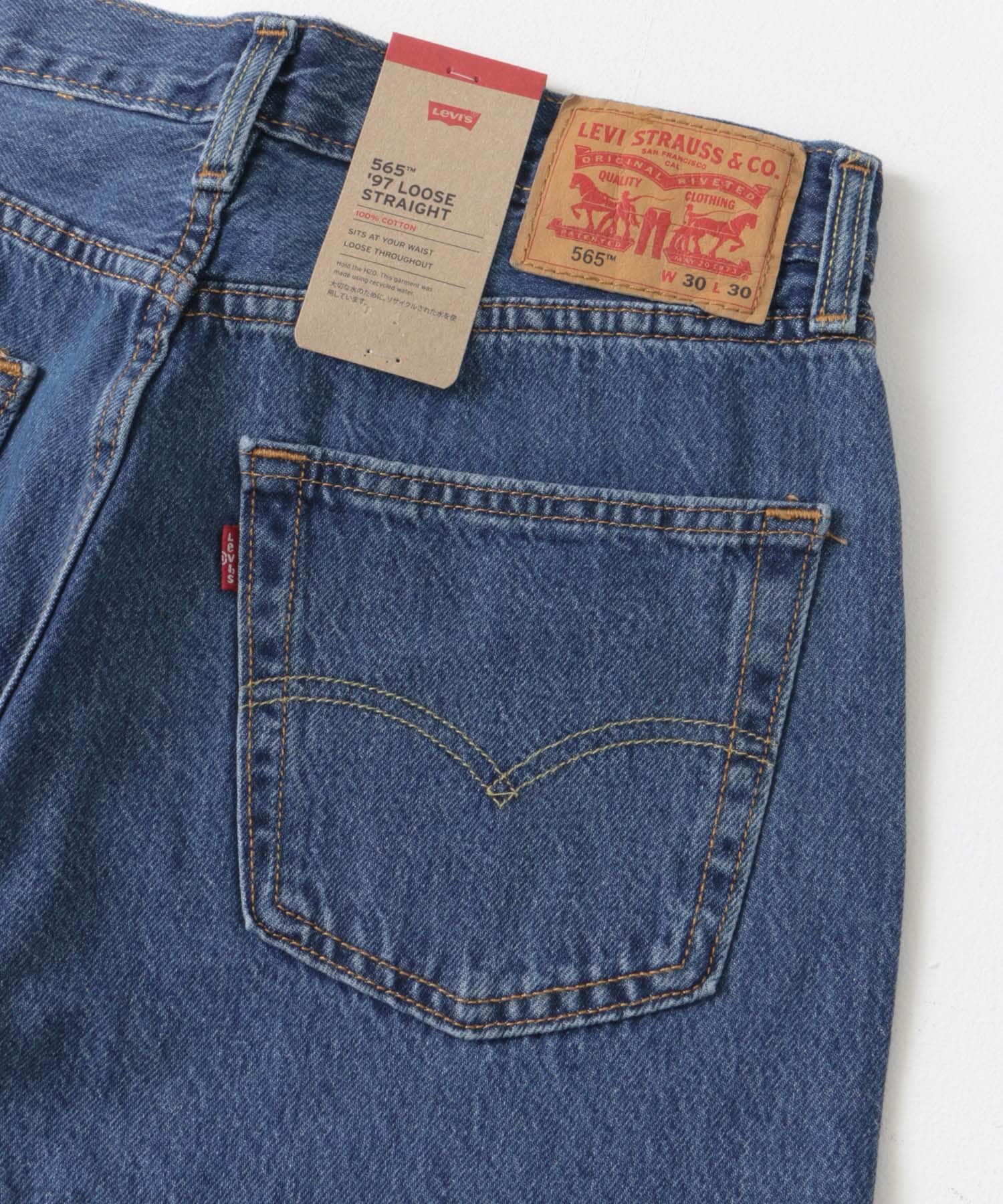 Levi’s　565 97 LOOSE STRAIGHT Indigo 28