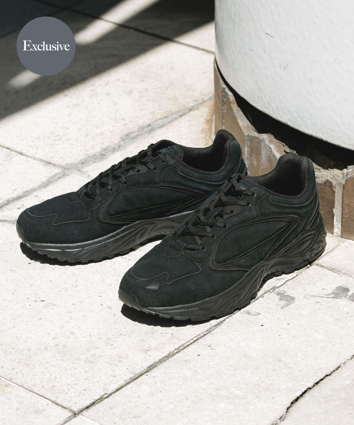 『別注』MOONSTAR×DOORS　STUDEN URD BLACK 25.5