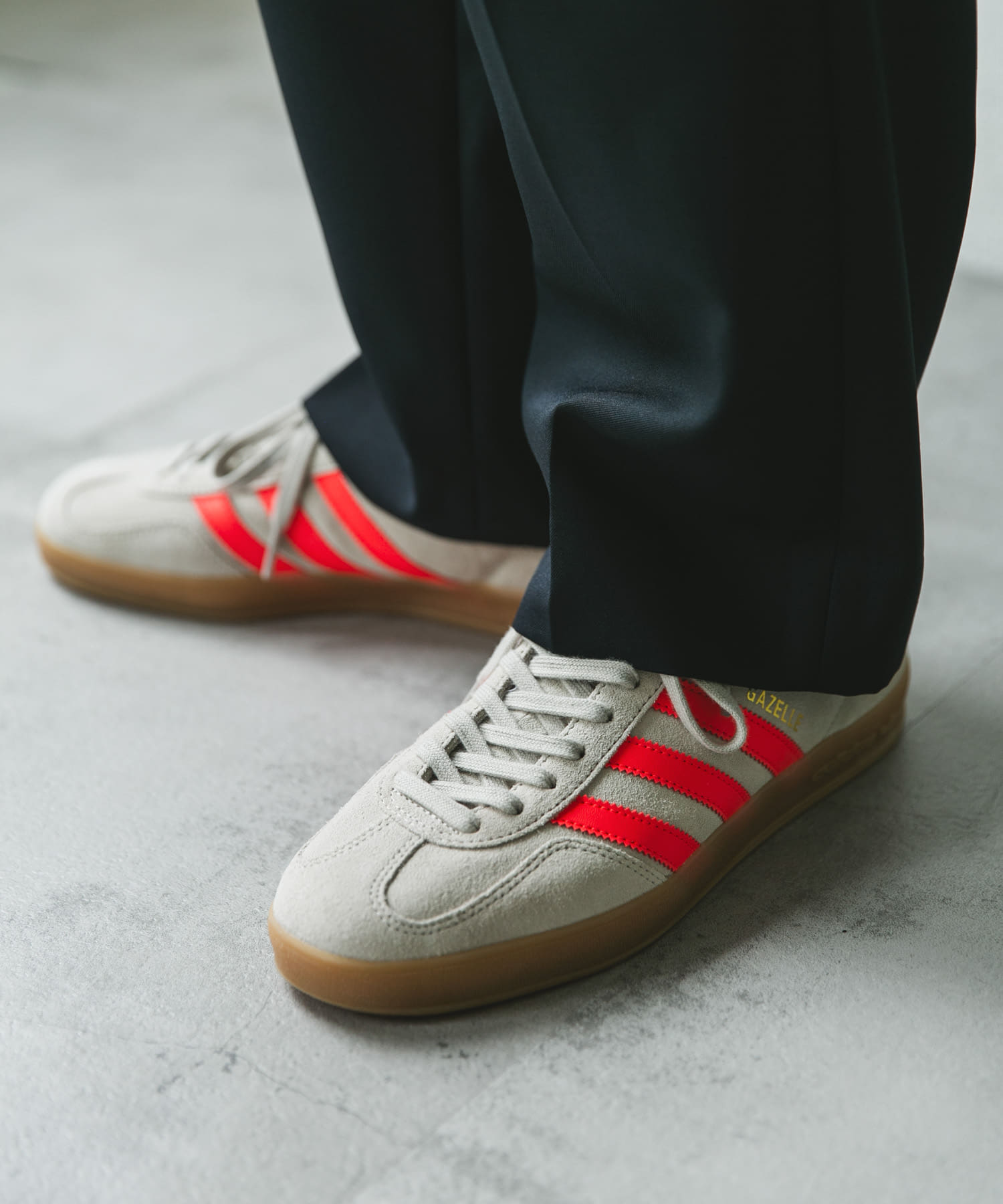 adidas　Exclusive GAZELLE INDOOR ワンダーアルミナ 26.5