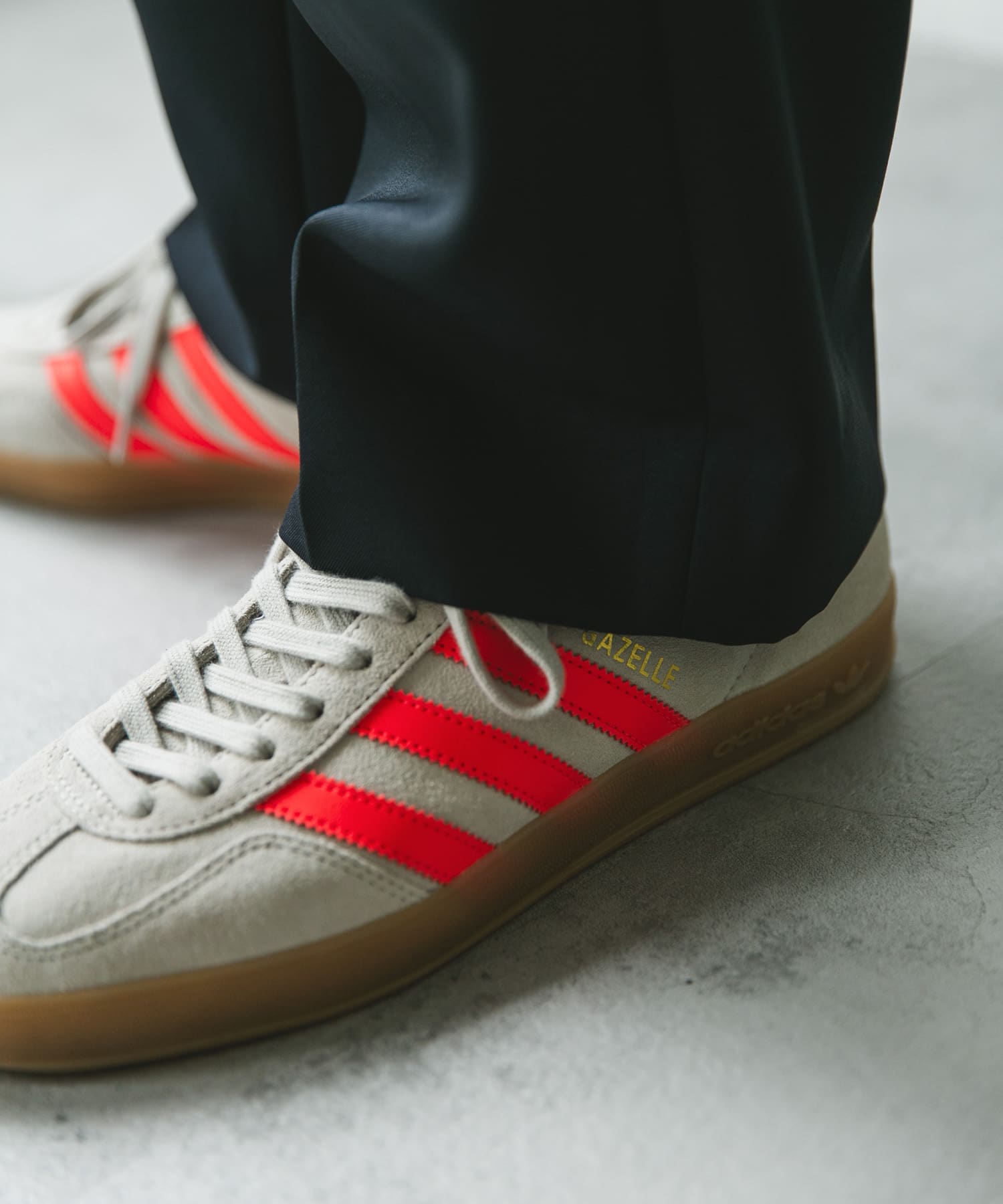 adidas　Exclusive GAZELLE INDOOR ワンダーアルミナ 26.5