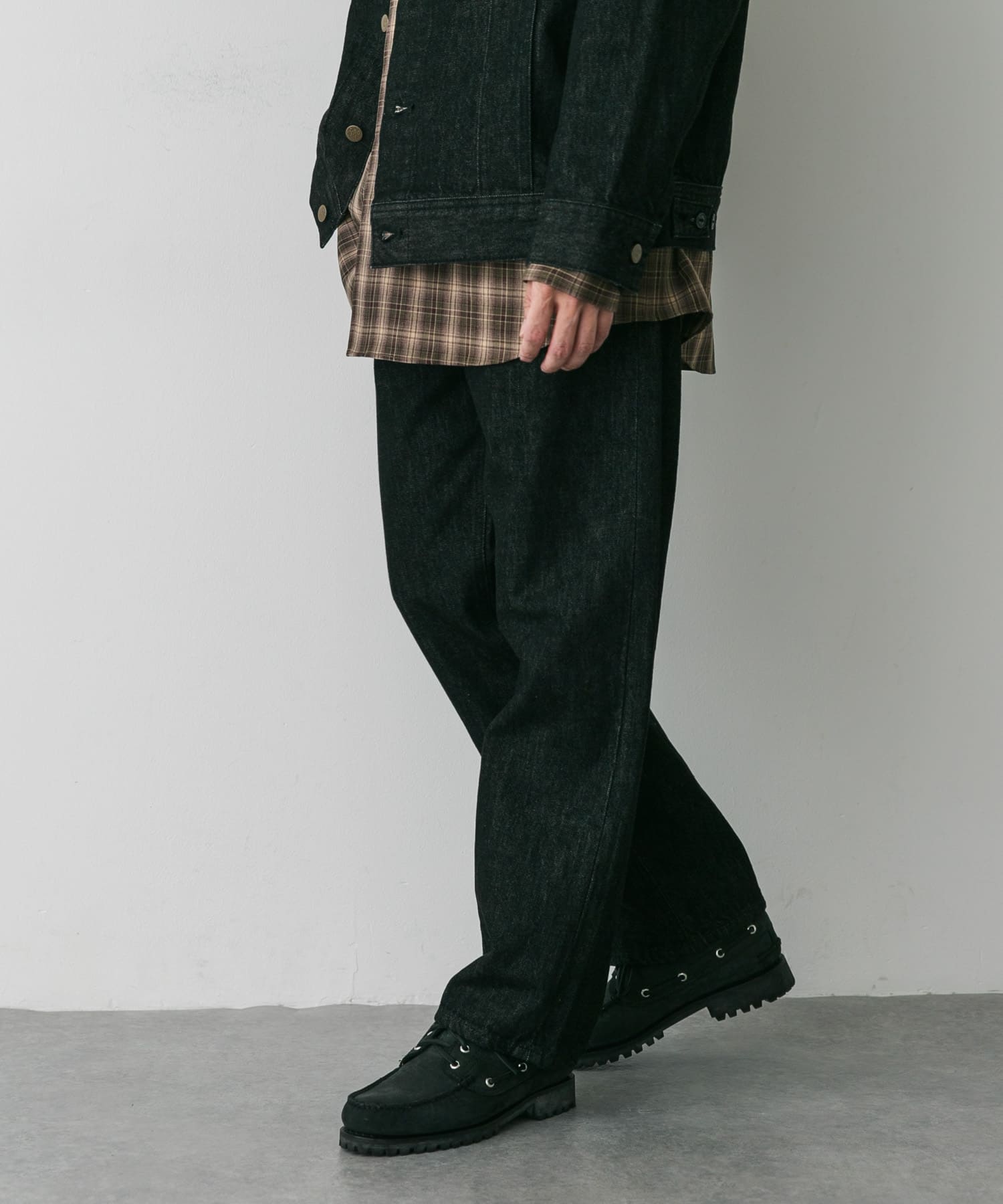 別注』Lee101×DOORS STRAIGHTPANTS(28 BLK OW): ボトム｜URBAN 
