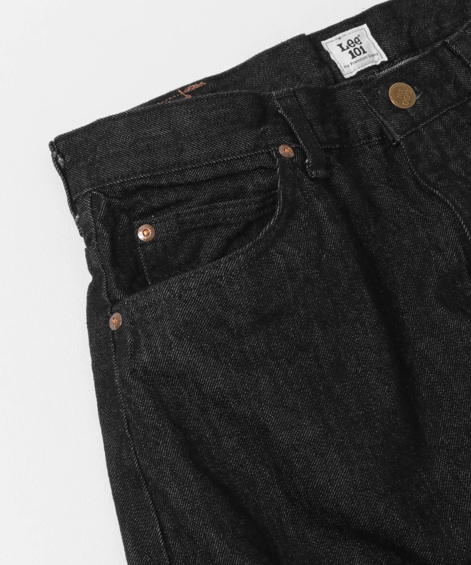 『別注』Lee101×DOORS　STRAIGTPANTS BLK OW 28
