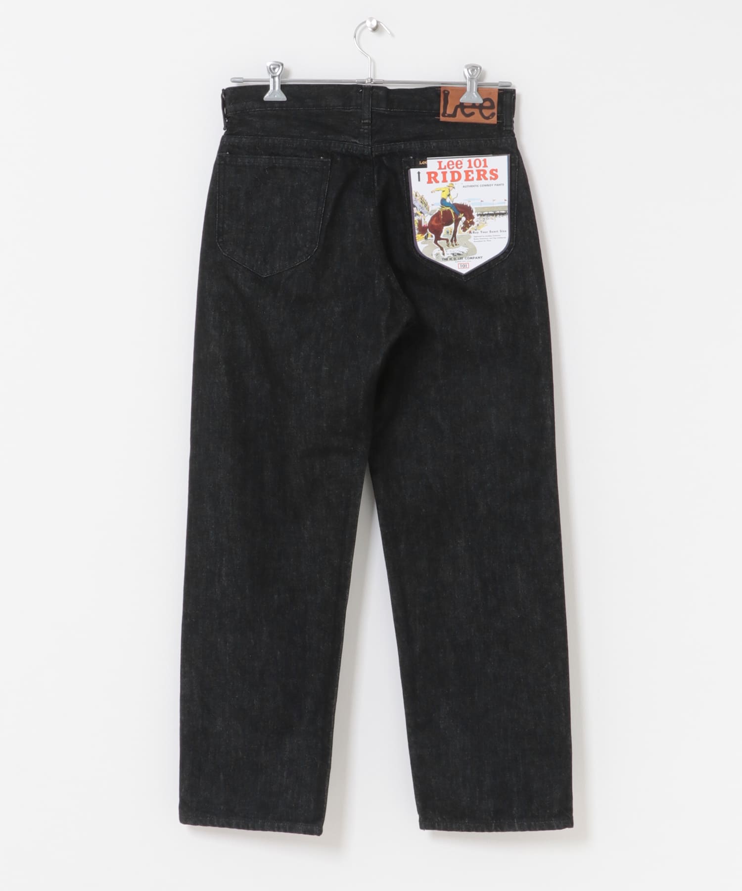 『別注』Lee101×DOORS　STRAIGTPANTS BLK OW 28