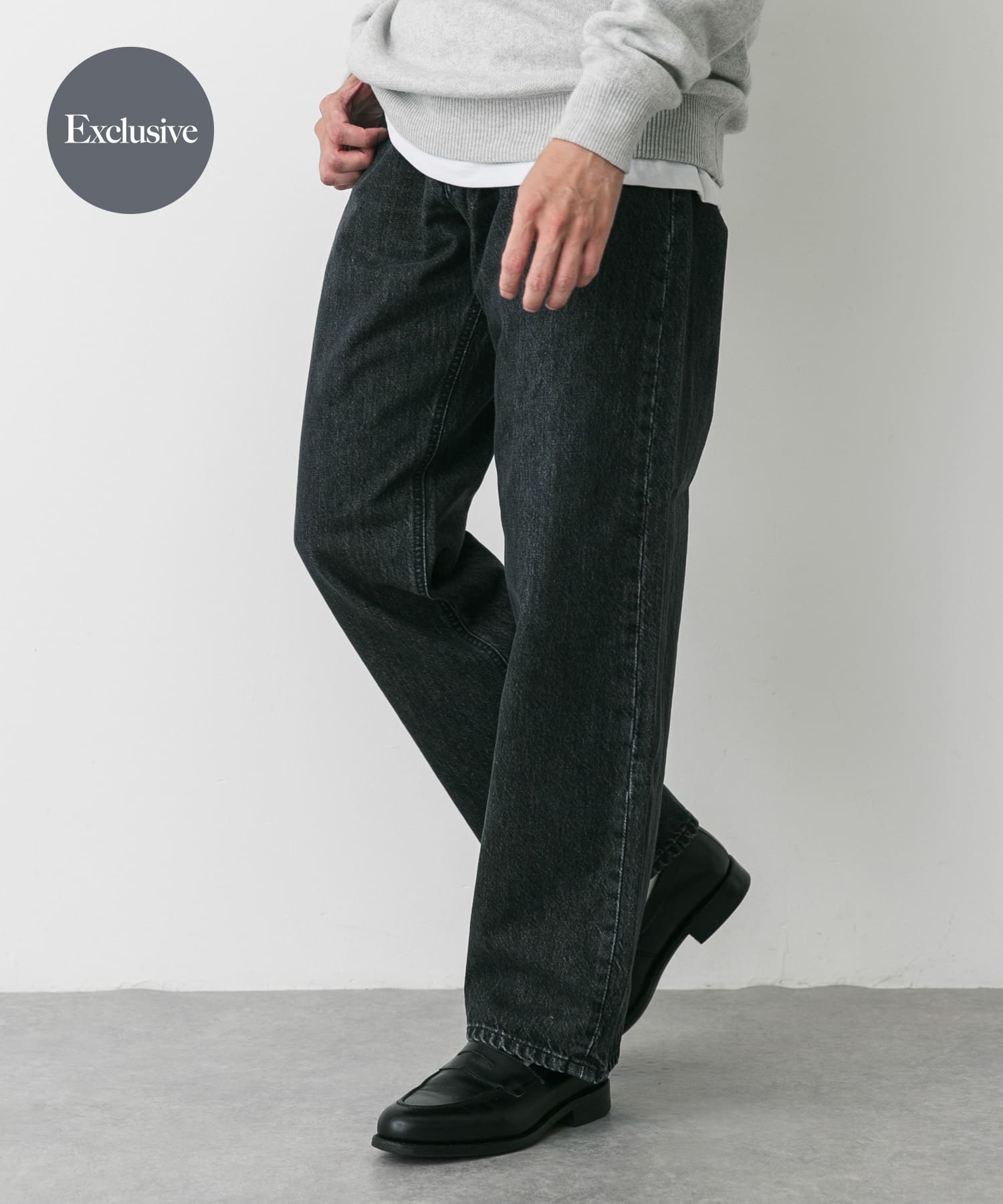 別注』Lee101×DOORS STRAIGHTPANTS(28 BLK OW): ボトム｜URBAN
