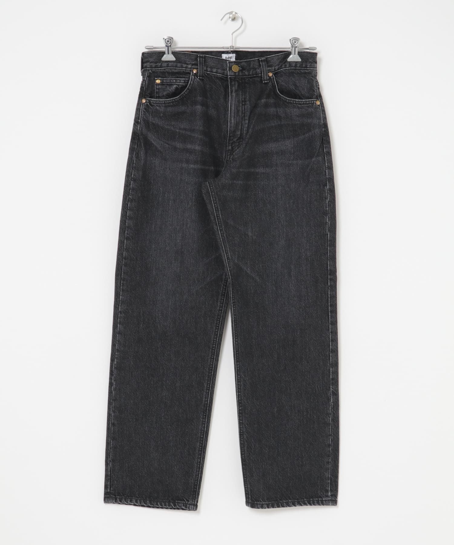 『別注』Lee101×DOORS　STRAIGTPANTS BLK USED 28