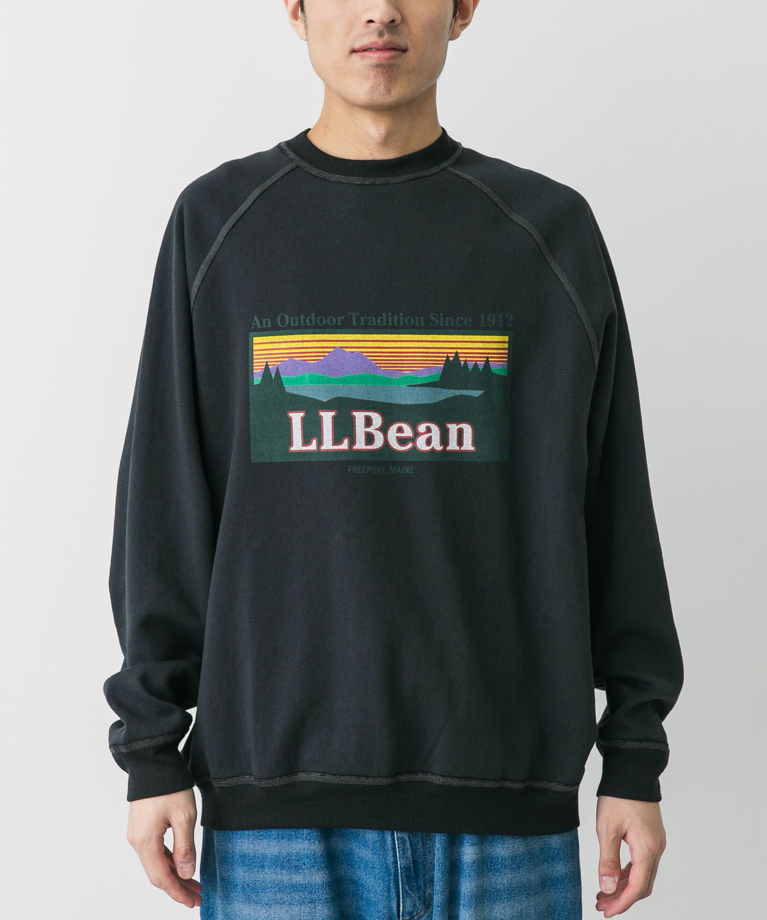 L.L.Bean JAPAN EDITION　Portage Crewneck Sweat