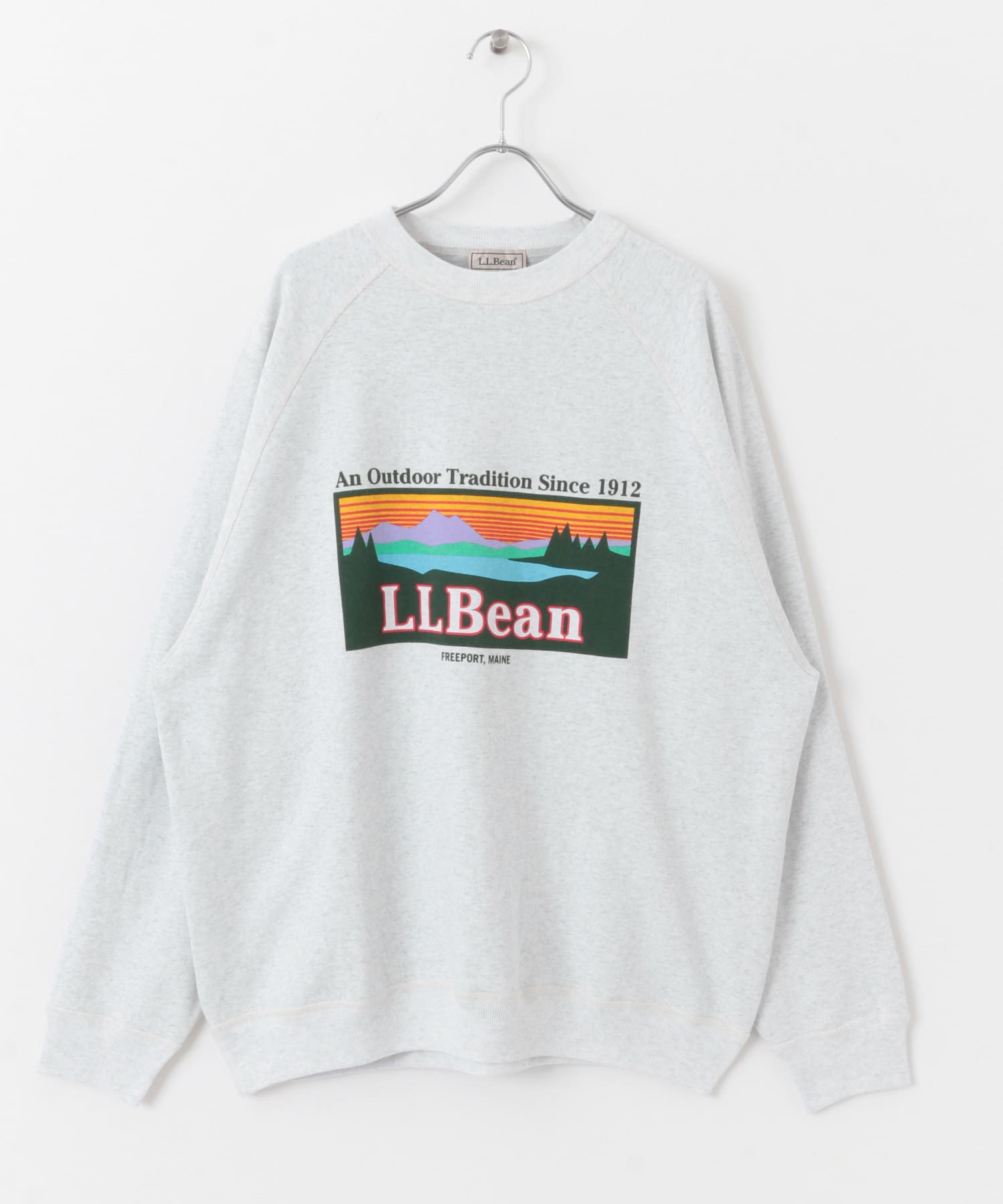 L.L.Bean JAPAN EDITION　Portage Crewneck Sweat Birch M