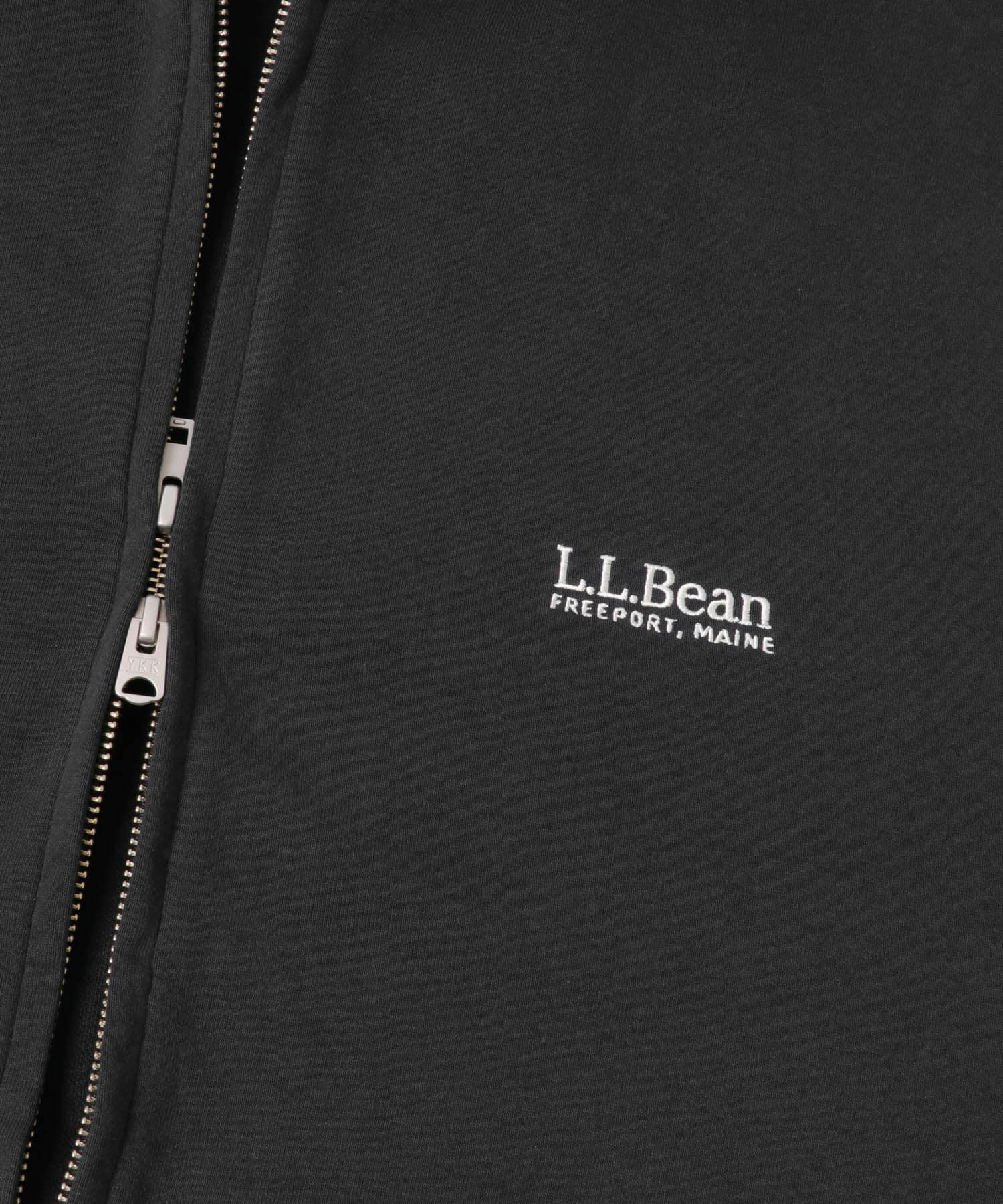 L.L.Bean JAPAN EDITION　PortageFullZipHoodedSweat D Charcoal M