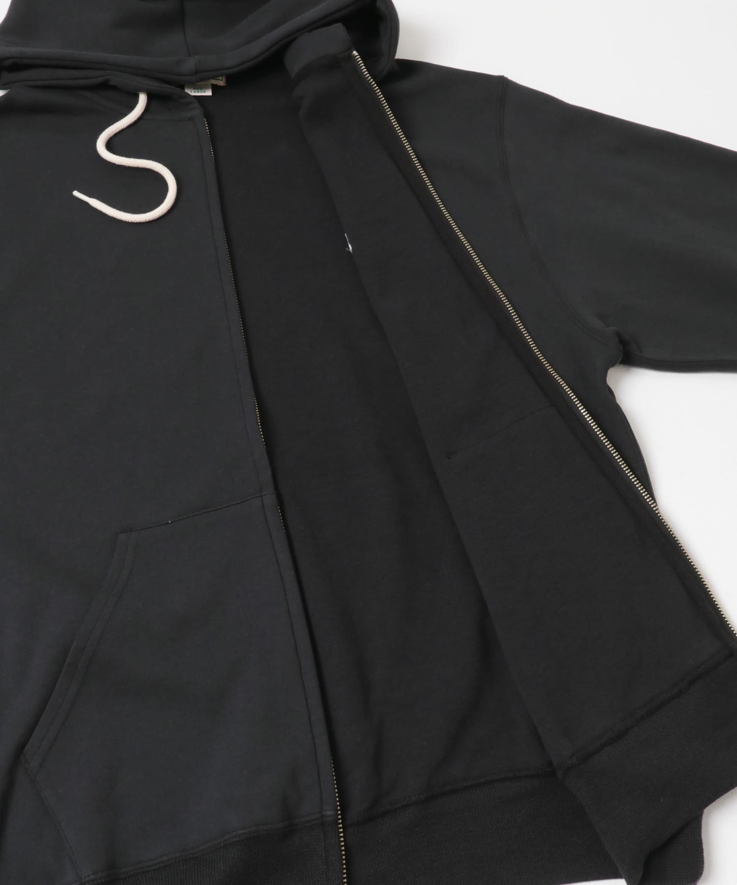 L.L.Bean JAPAN EDITION　PortageFullZipHoodedSweat D Charcoal M
