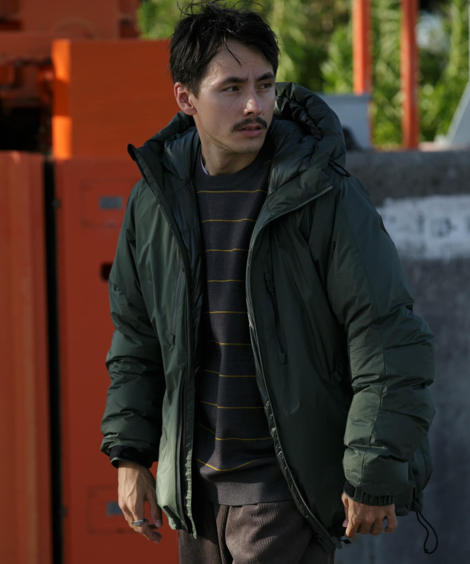 『別注』NANGA×DOORS　AURORA TEX DOWN PARKA Alphagreen S