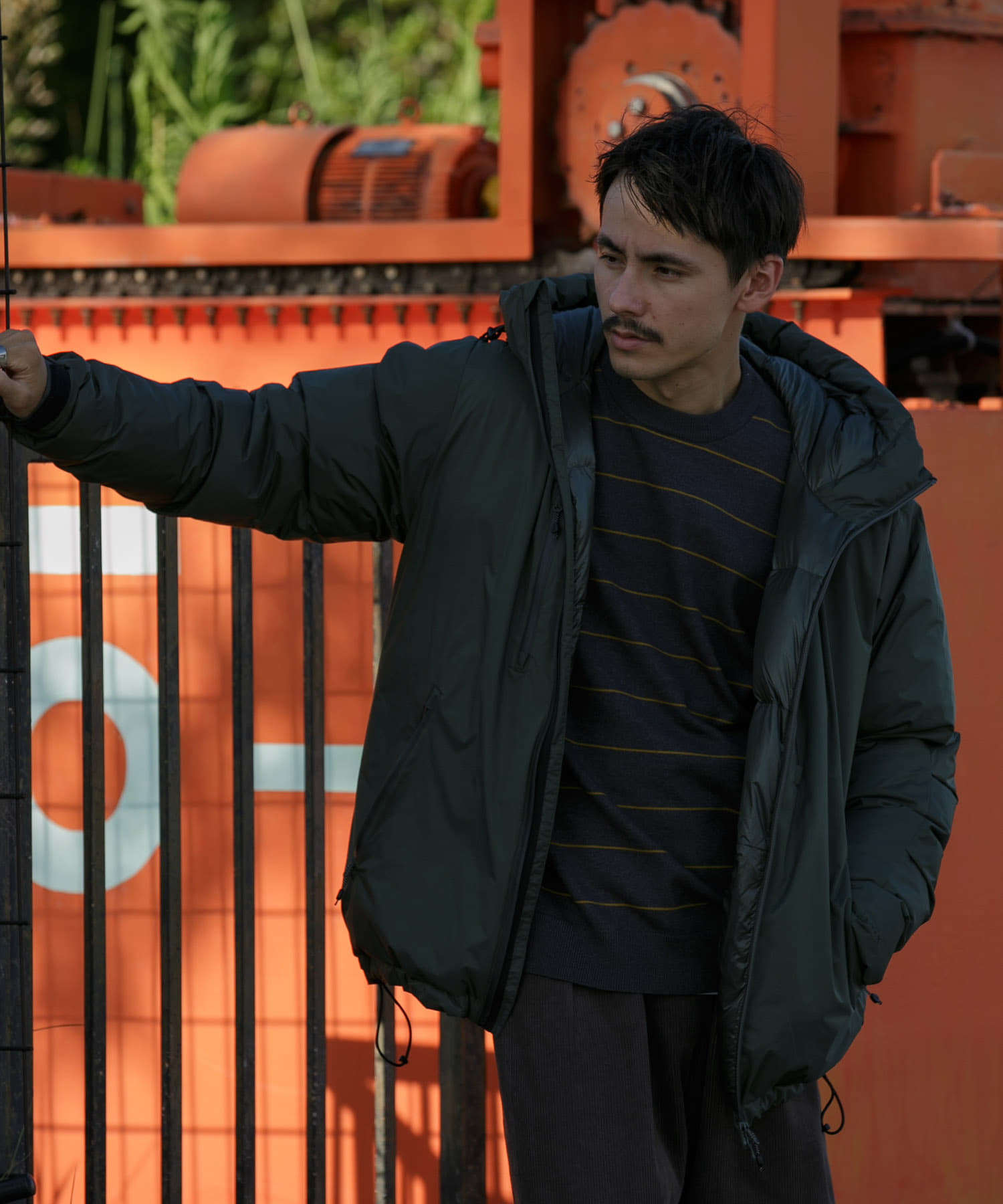 『別注』NANGA×DOORS　AURORA TEX DOWN PARKA Alphagreen S