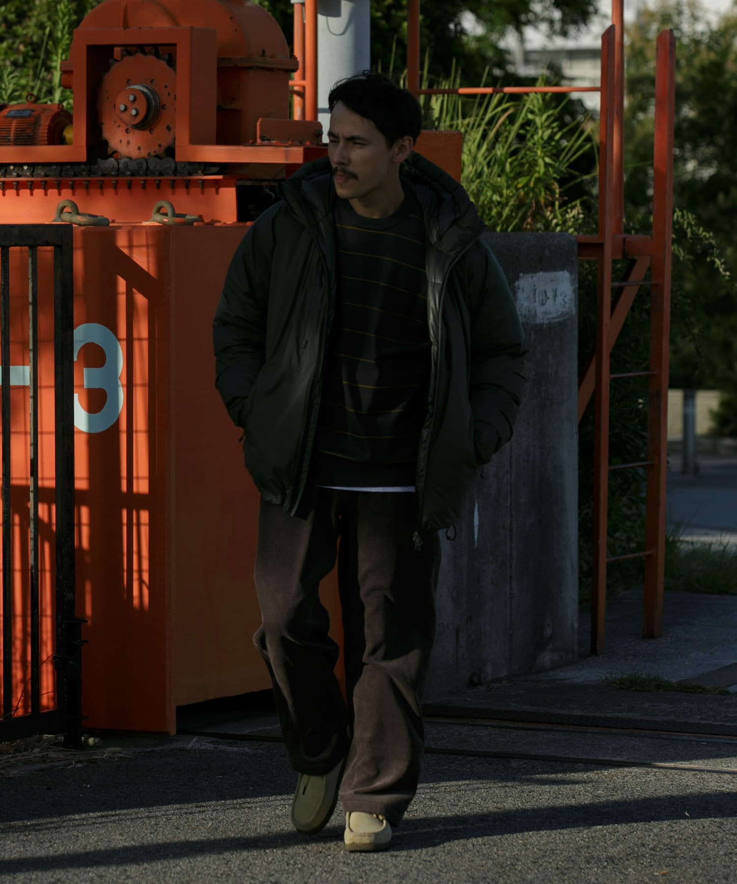 『別注』NANGA×DOORS　AURORA TEX DOWN PARKA Alphagreen S