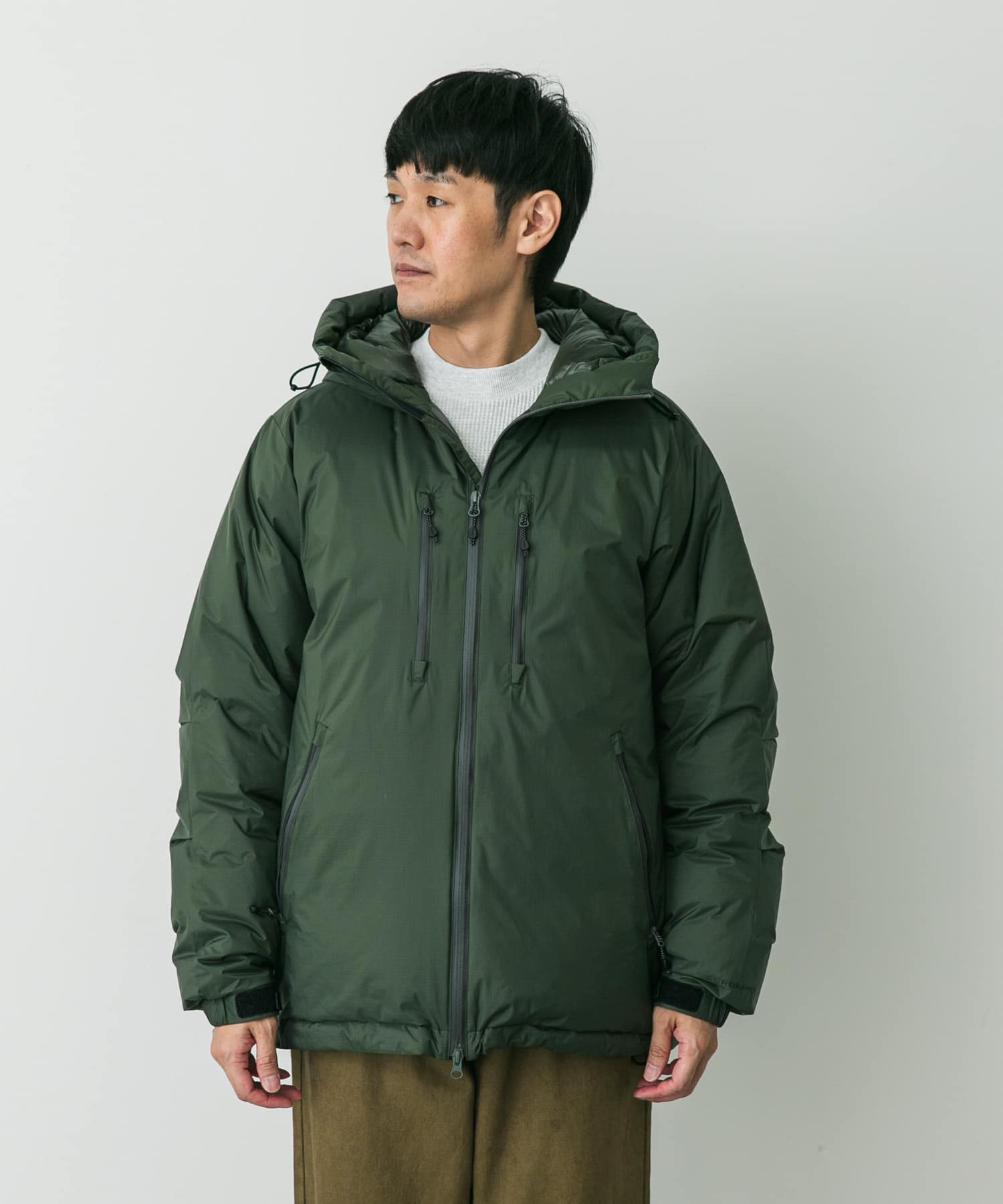 『別注』NANGA×DOORS　AURORA TEX DOWN PARKA Alphagreen S