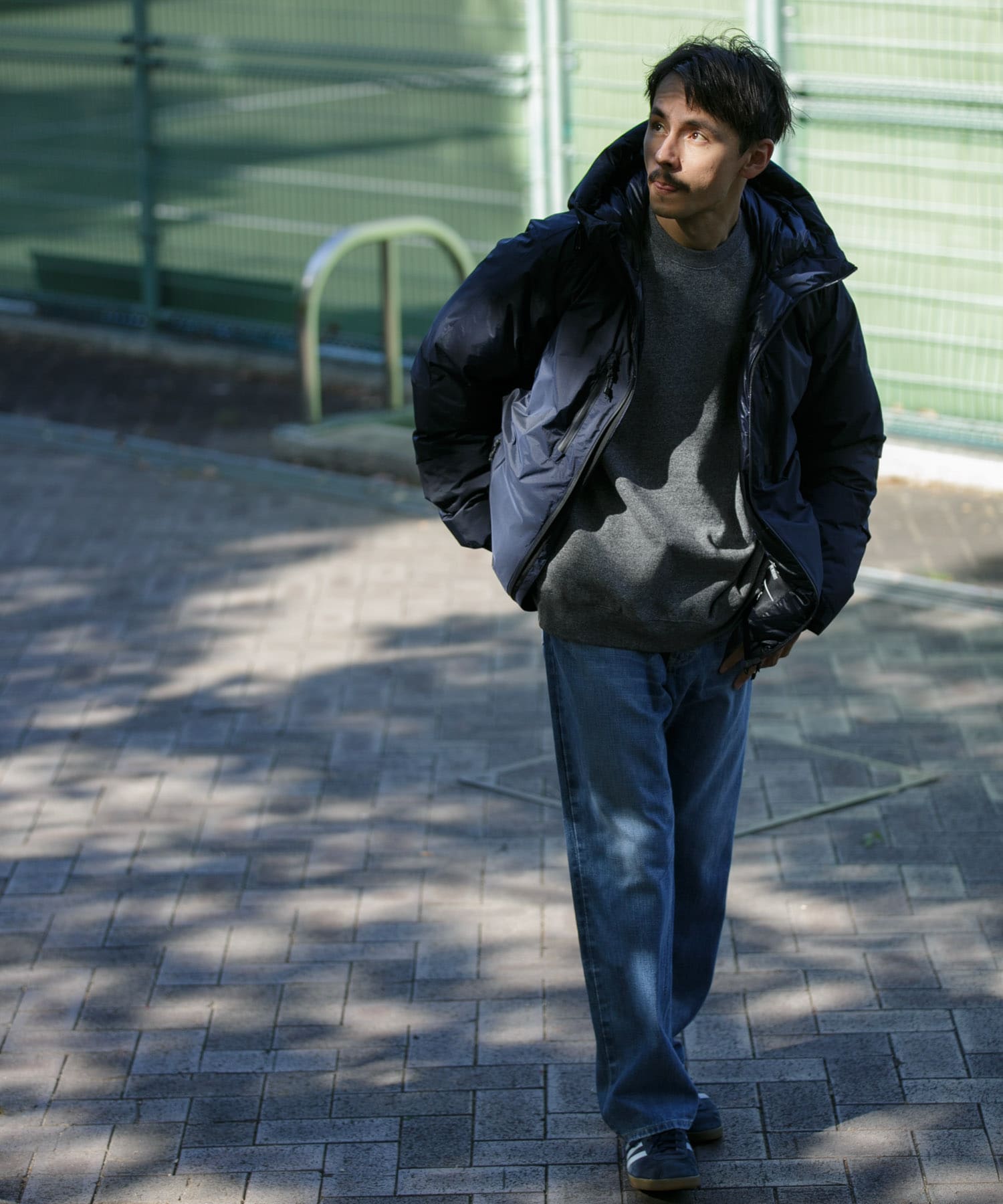 『別注』NANGA×DOORS　AURORA TEX DOWN PARKA Deep Sea M