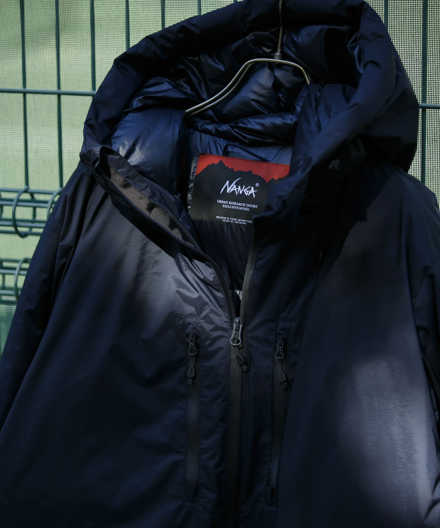 『別注』NANGA×DOORS　AURORA TEX DOWN PARKA Deep Sea M