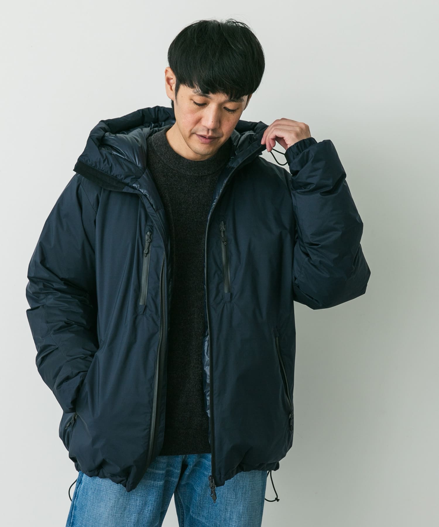 『別注』NANGA×DOORS　AURORA TEX DOWN PARKA Deep Sea L