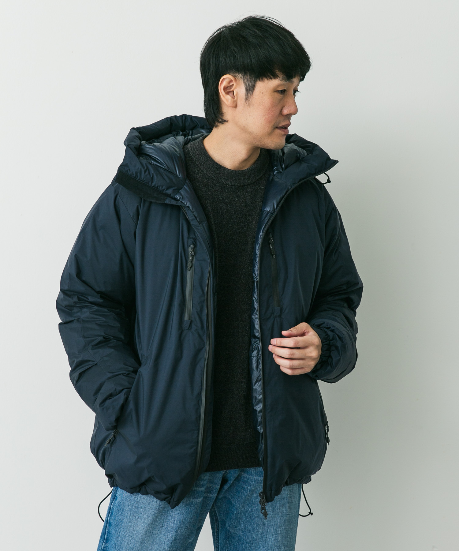 『別注』NANGA×DOORS　AURORA TEX DOWN PARKA Deep Sea L