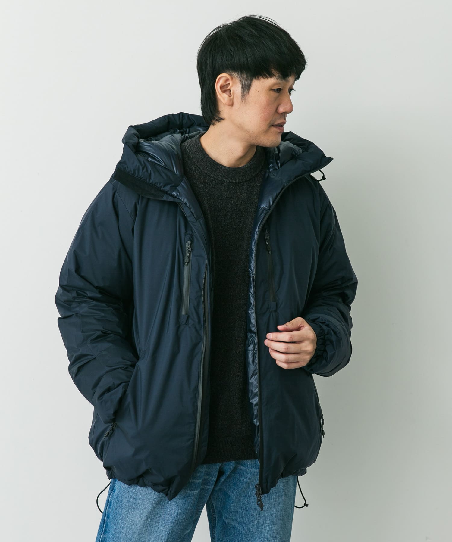 『別注』NANGA×DOORS　AURORA TEX DOWN PARKA Deep Sea L