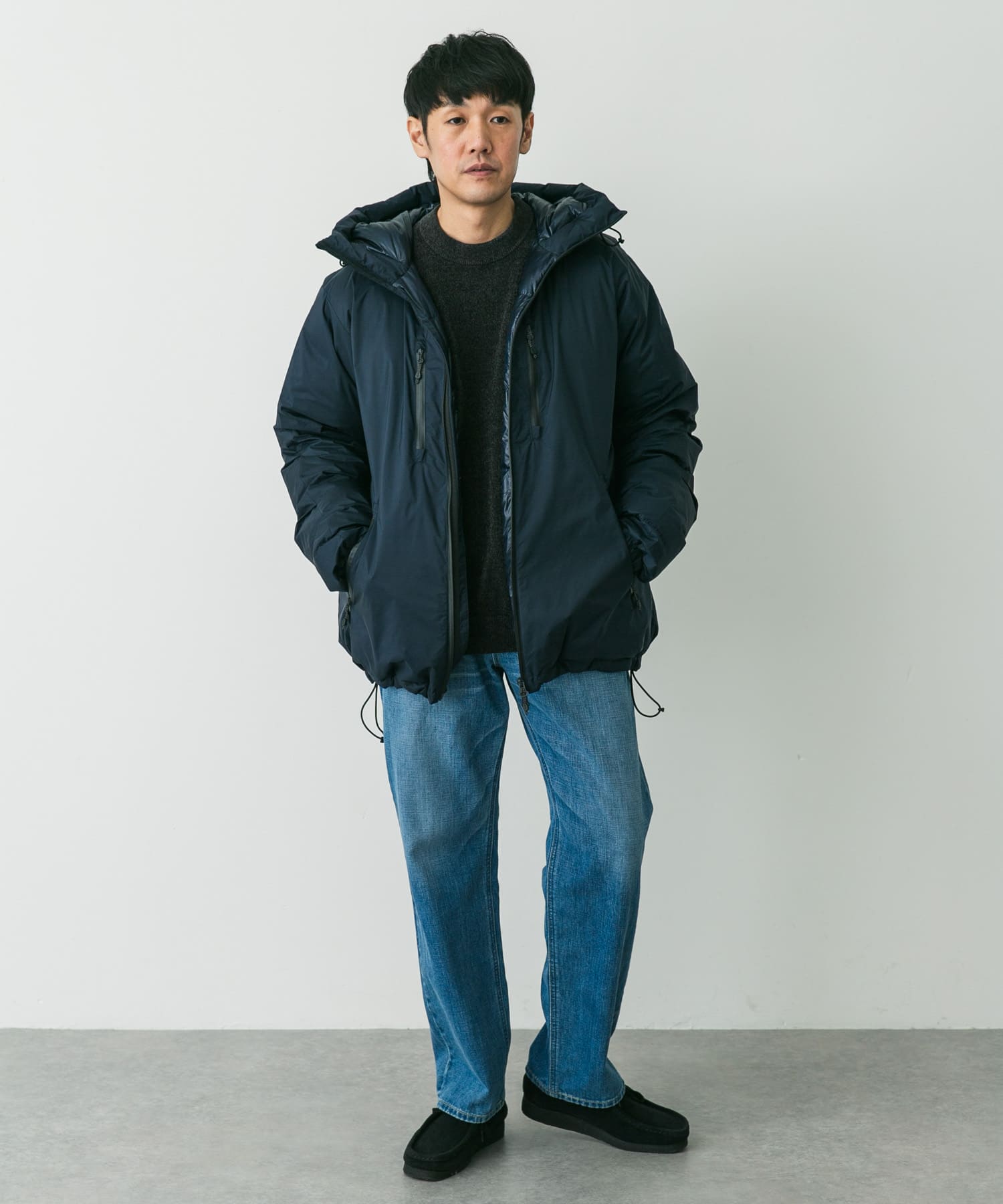 『別注』NANGA×DOORS　AURORA TEX DOWN PARKA Deep Sea L
