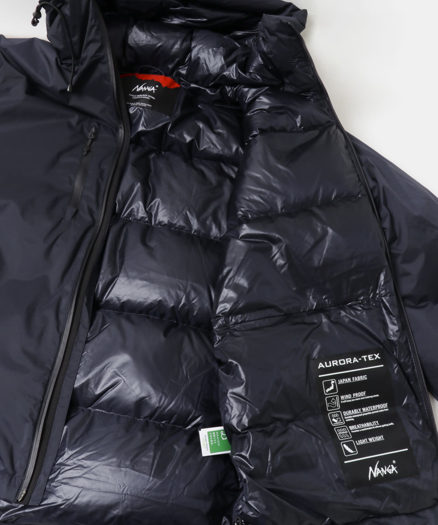『別注』NANGA×DOORS　AURORA TEX DOWN PARKA Deep Sea S