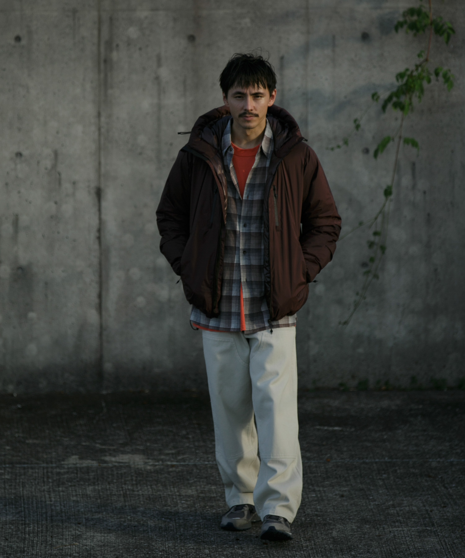 『別注』NANGA×DOORS　AURORA TEX DOWN PARKA Dark Ruby S