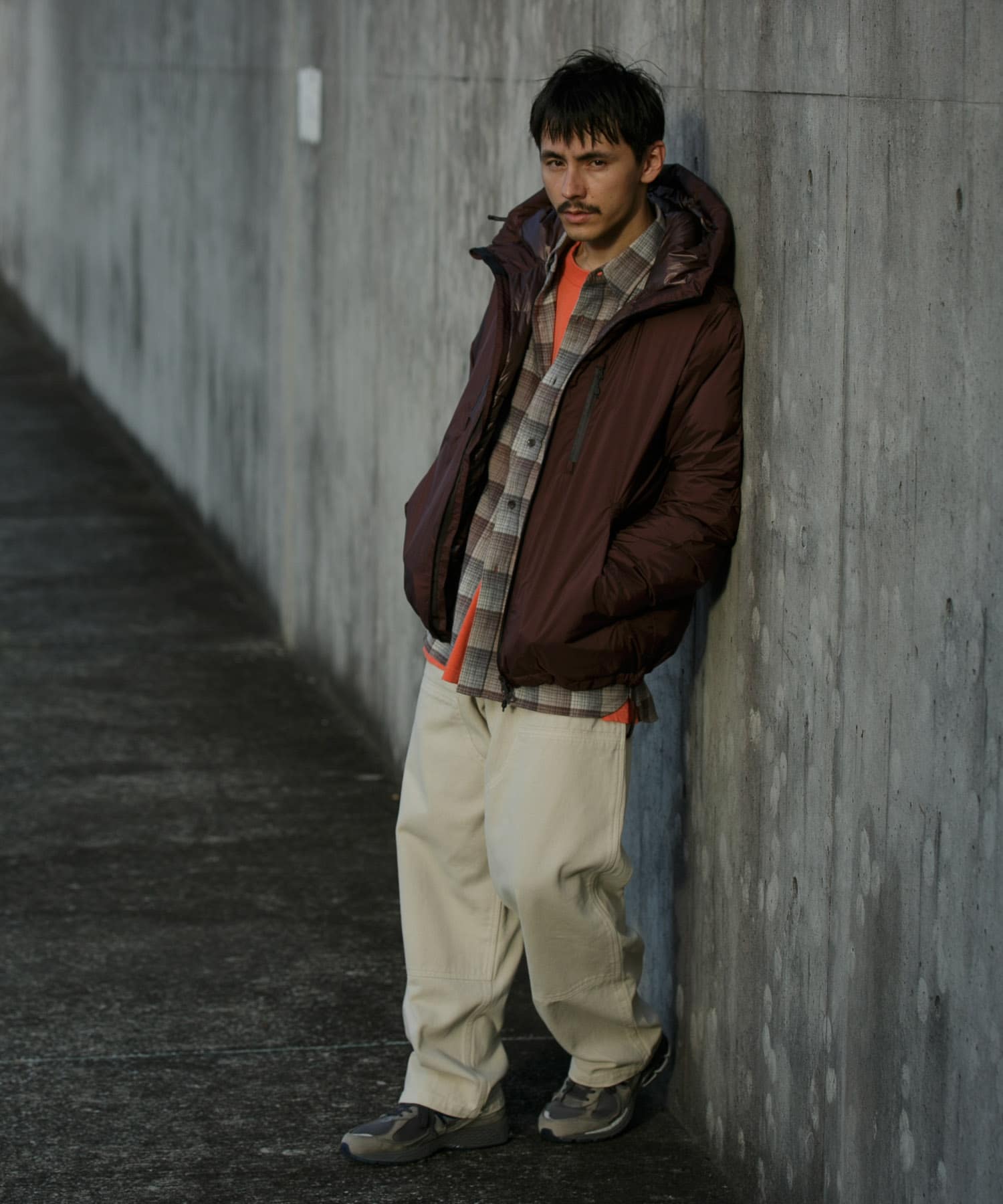 『別注』NANGA×DOORS　AURORA TEX DOWN PARKA Dark Ruby M
