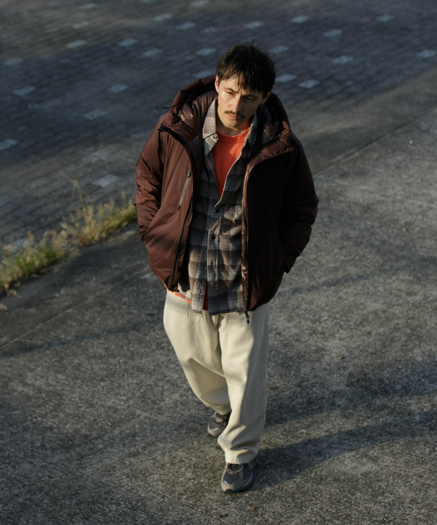 『別注』NANGA×DOORS　AURORA TEX DOWN PARKA Dark Ruby M