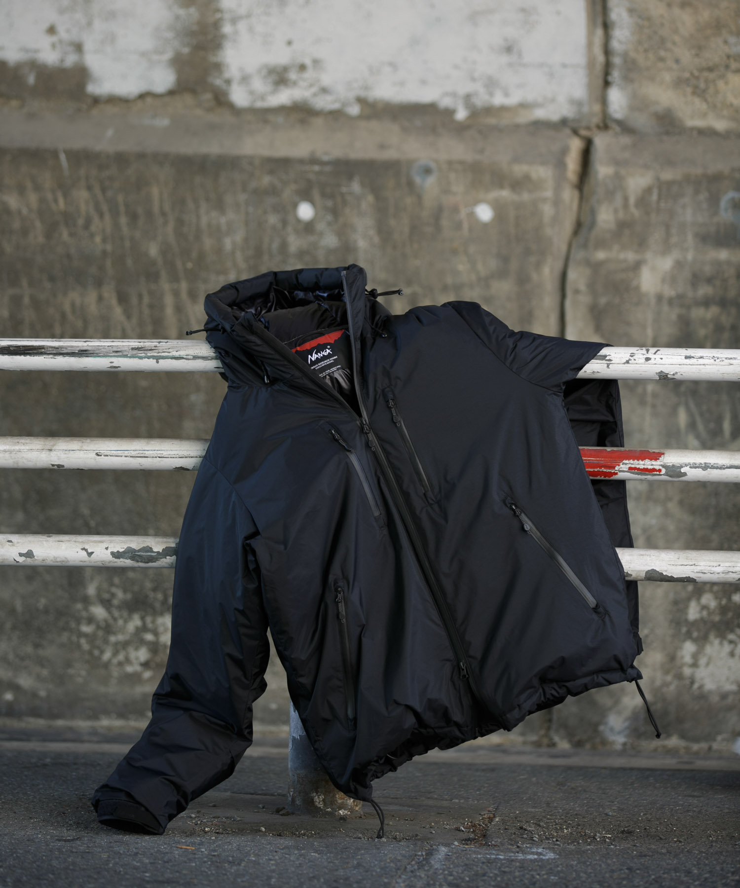 『別注』NANGA×DOORS　AURORA TEX DOWN PARKA Neo Black M
