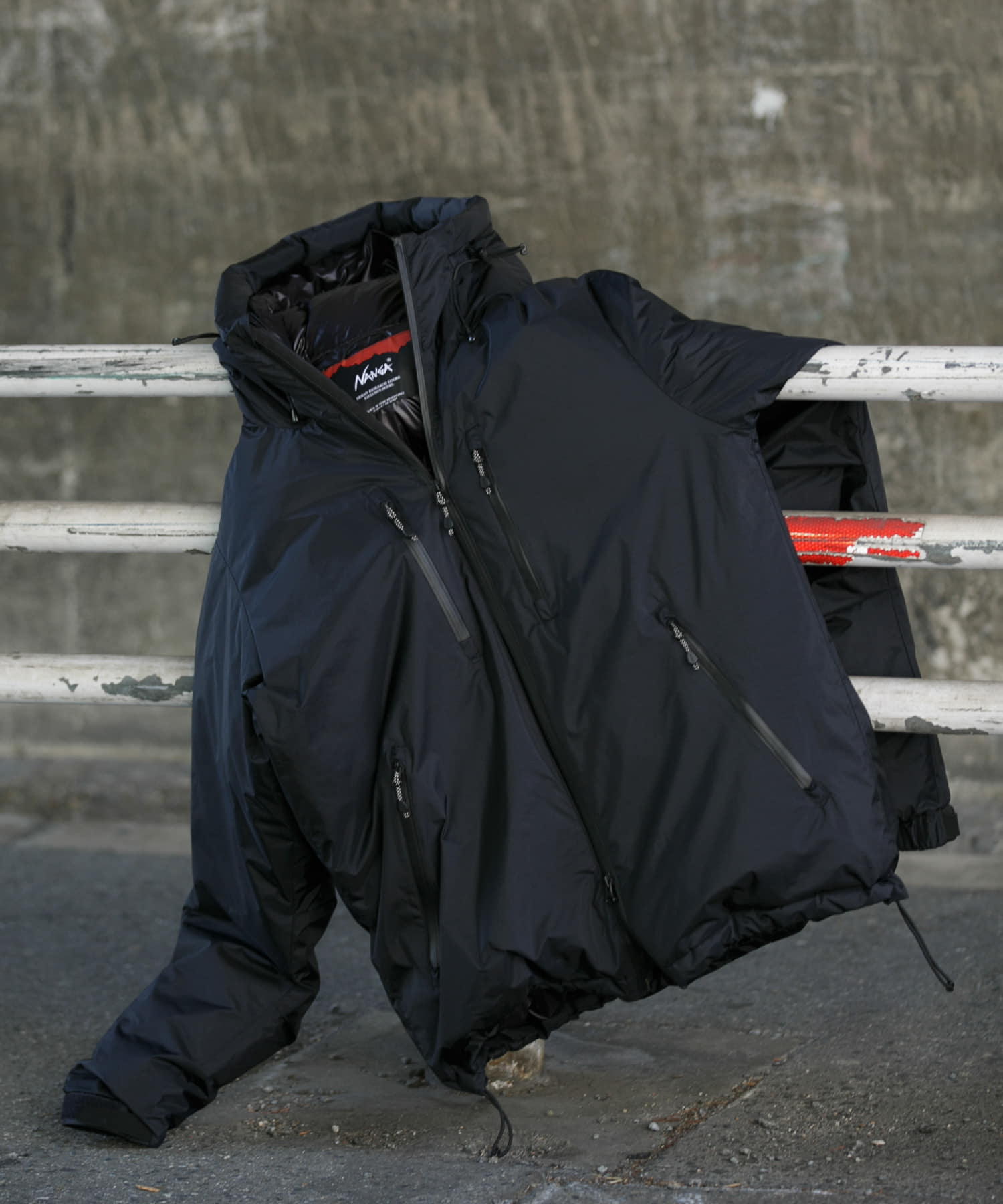 『別注』NANGA×DOORS　AURORA TEX DOWN PARKA Neo Black M