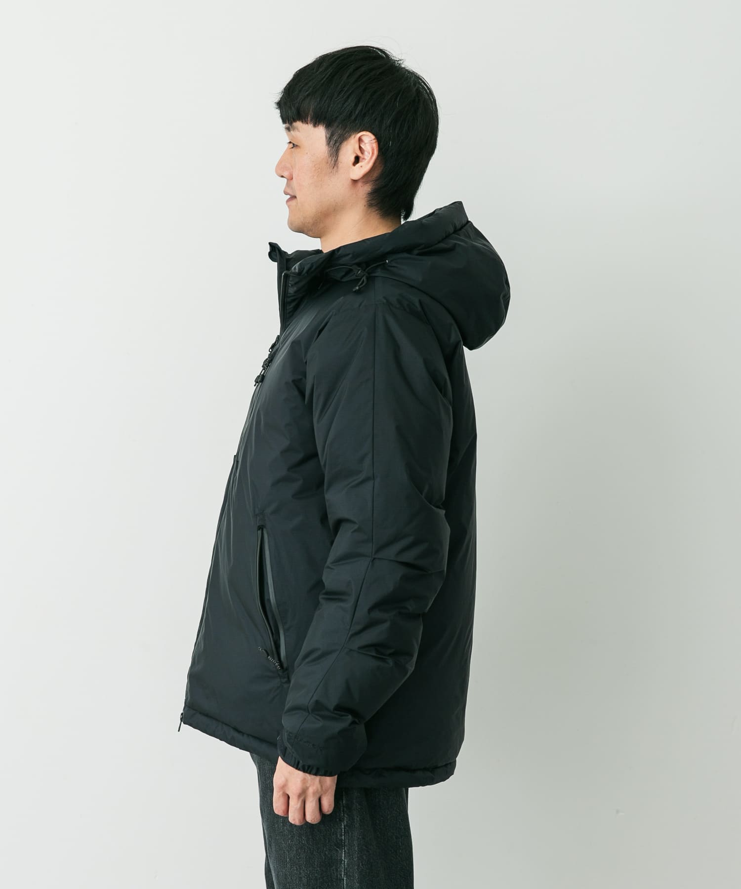 『別注』NANGA×DOORS　AURORA TEX DOWN PARKA Neo Black S